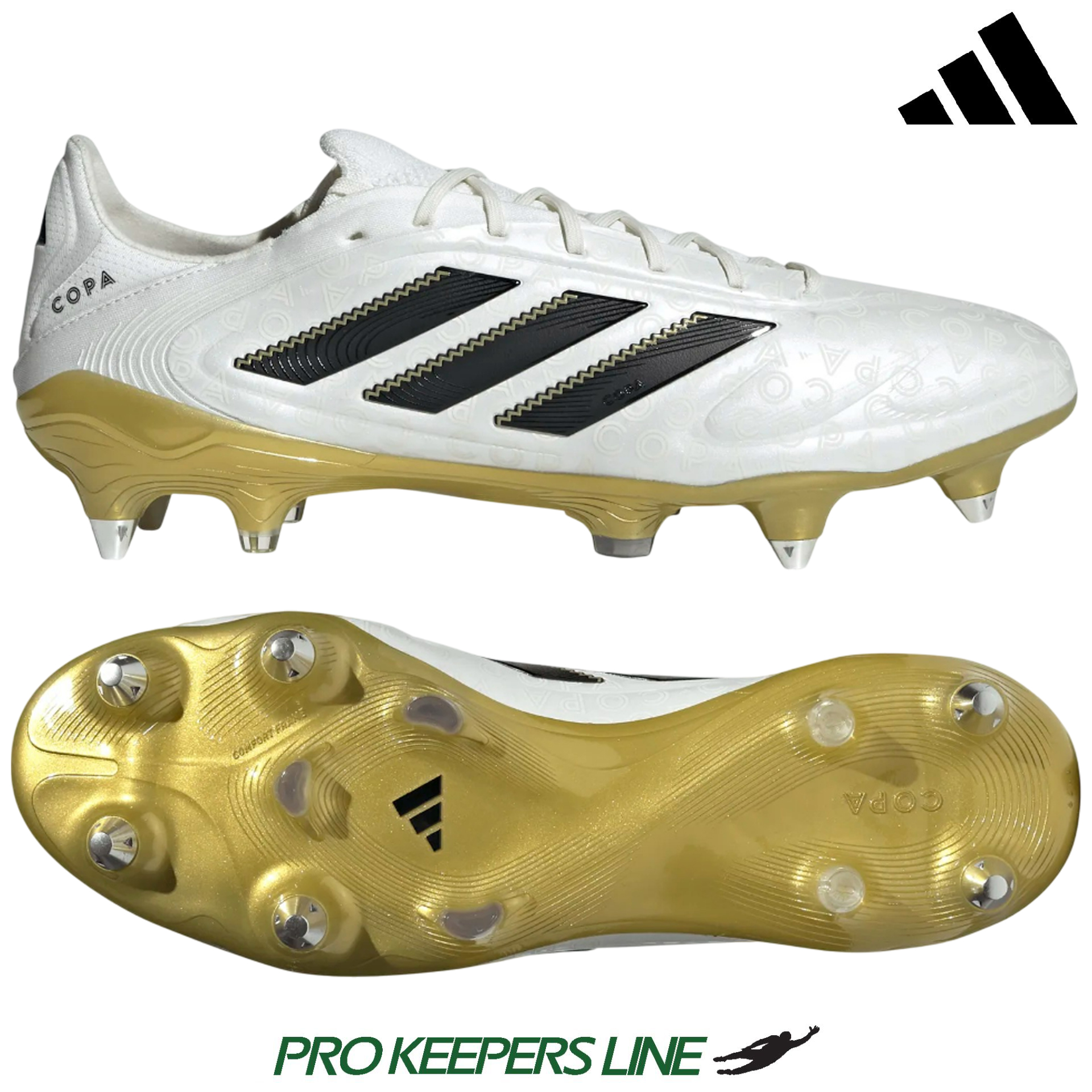 ADIDAS COPA PURE III ELITE SG  ZERO METALLIC/BLACK/GOLD METALLIC
