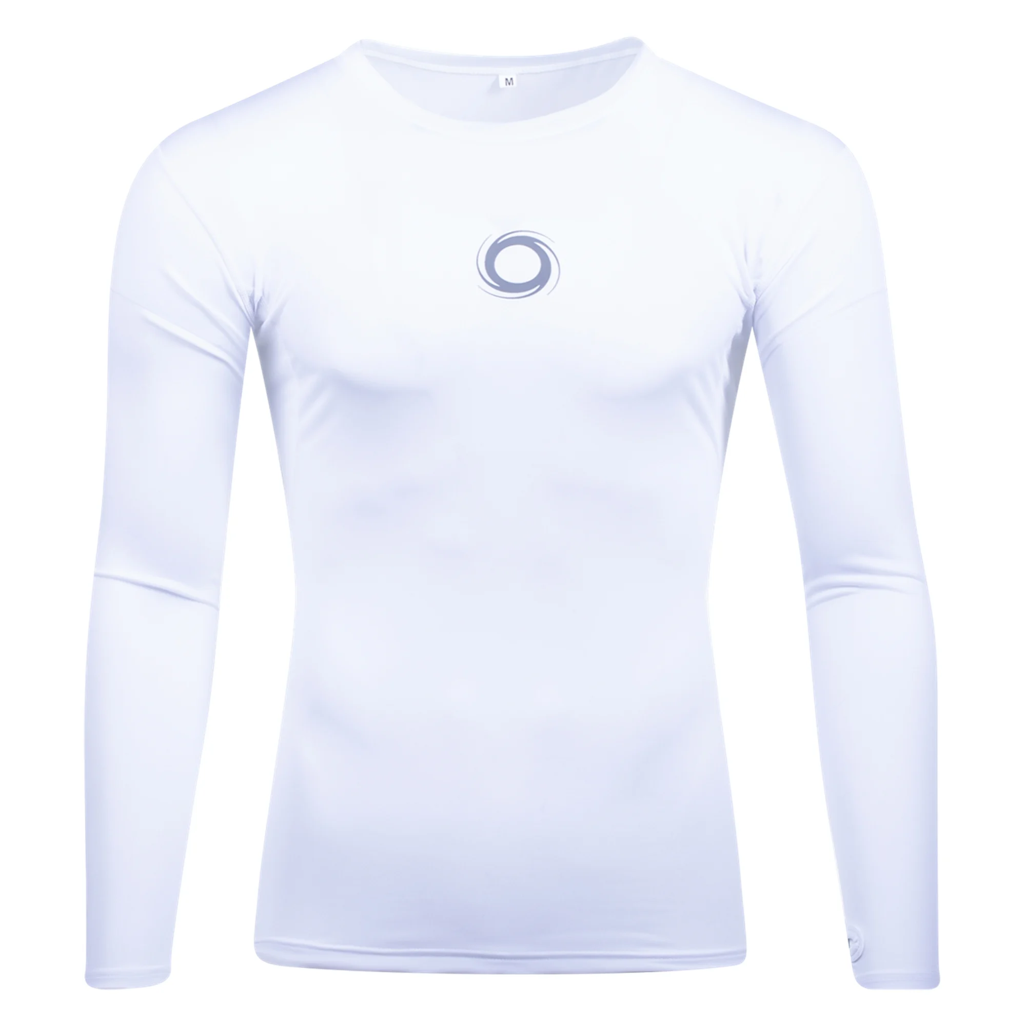 ELITE SPORT LONG SLEEVE COMPRESSION SHIRT WHITE