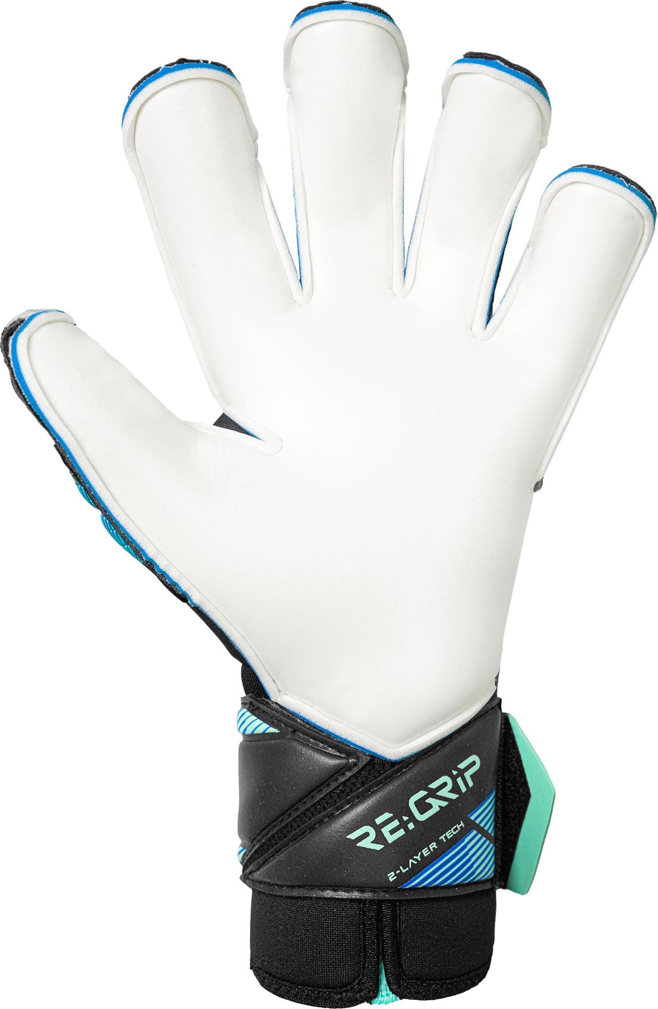 REUSCH ATTRAKT RE:GRIP EVOLUTION BLACK/OCEAN LIGHT