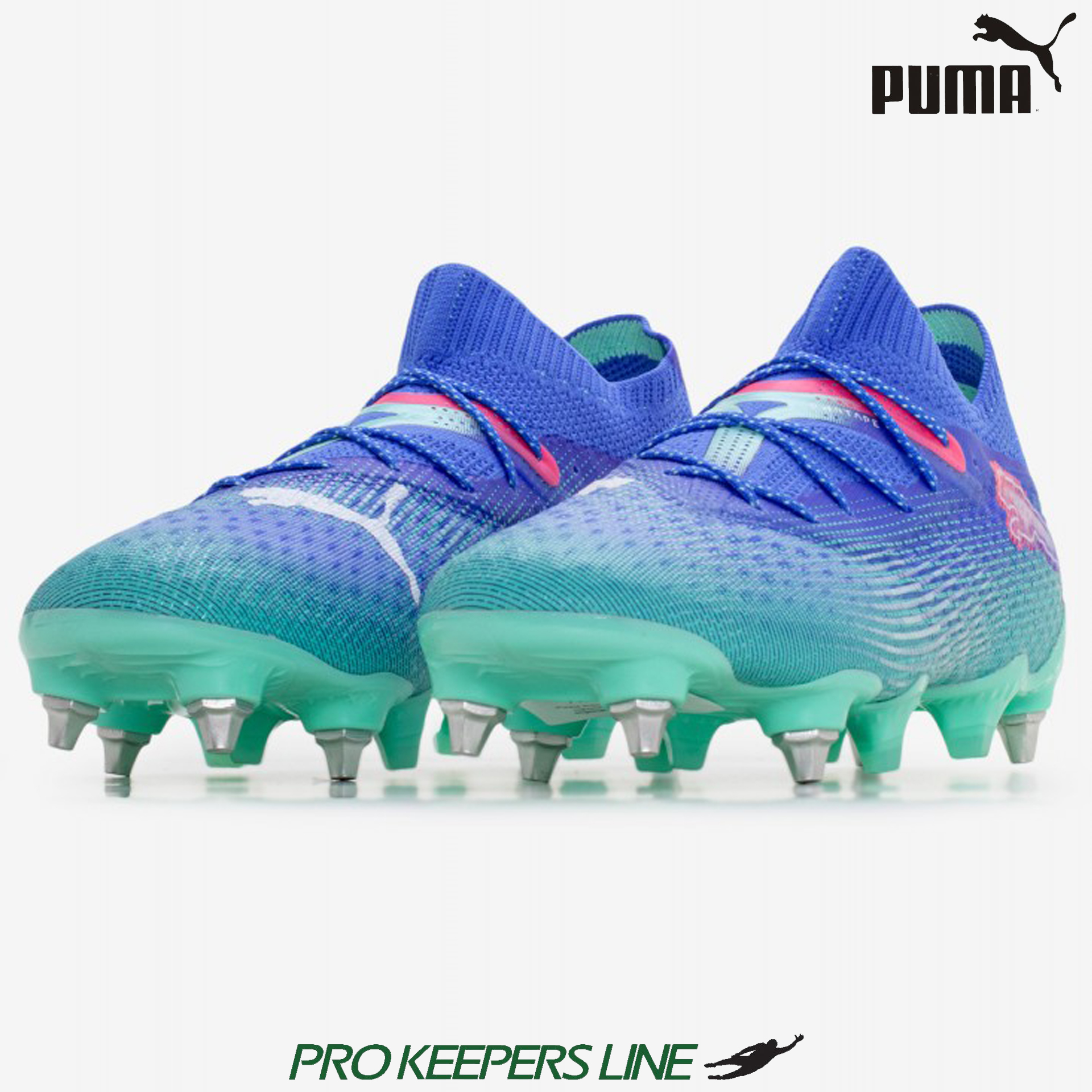 PUMA FUTURE 7 ULTIMATE MXSG BLUEMAZING/PUMA WHITE/ELECTRIC PEPPERMINT PUMA FUTURE 7 ULTIMATE MXSG BLUEMAZING/PUMA WHITE/ELECTRIC PEPPERMINT