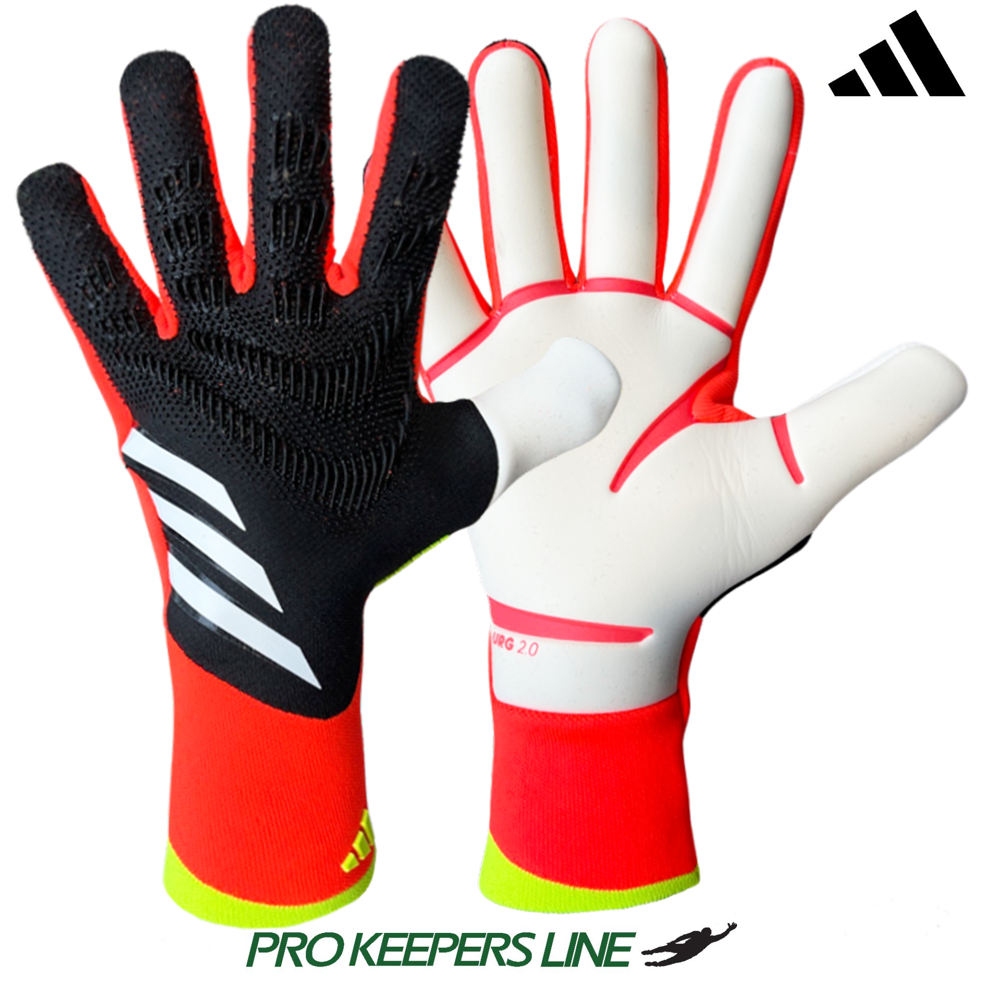 ADIDAS PREDATOR GL PRO BLACK/SOLAR RED/SOLAR YELLOW