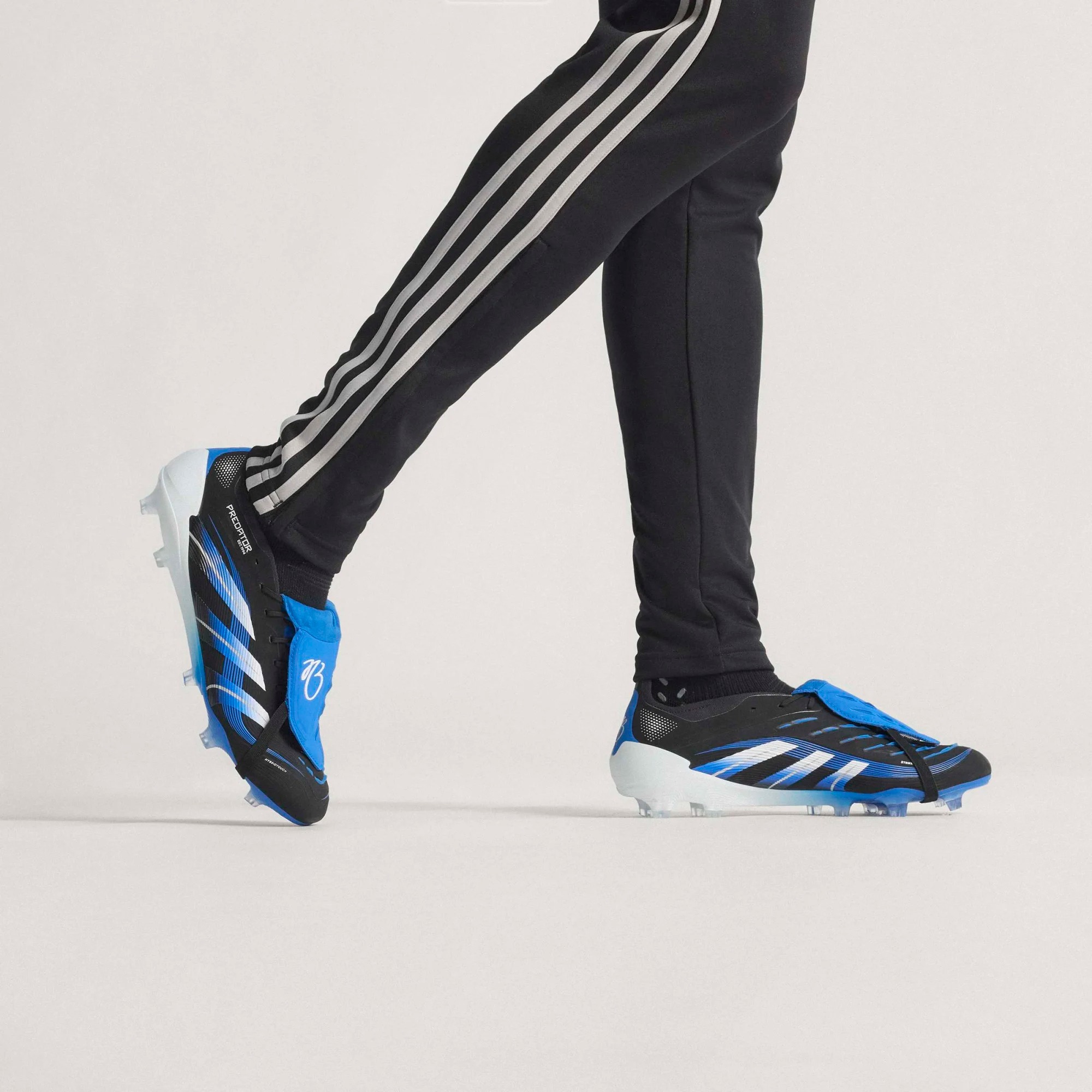 ADIDAS PREDATOR ELITE FT FG JB BLACK/WHITE/GLOW BLUE