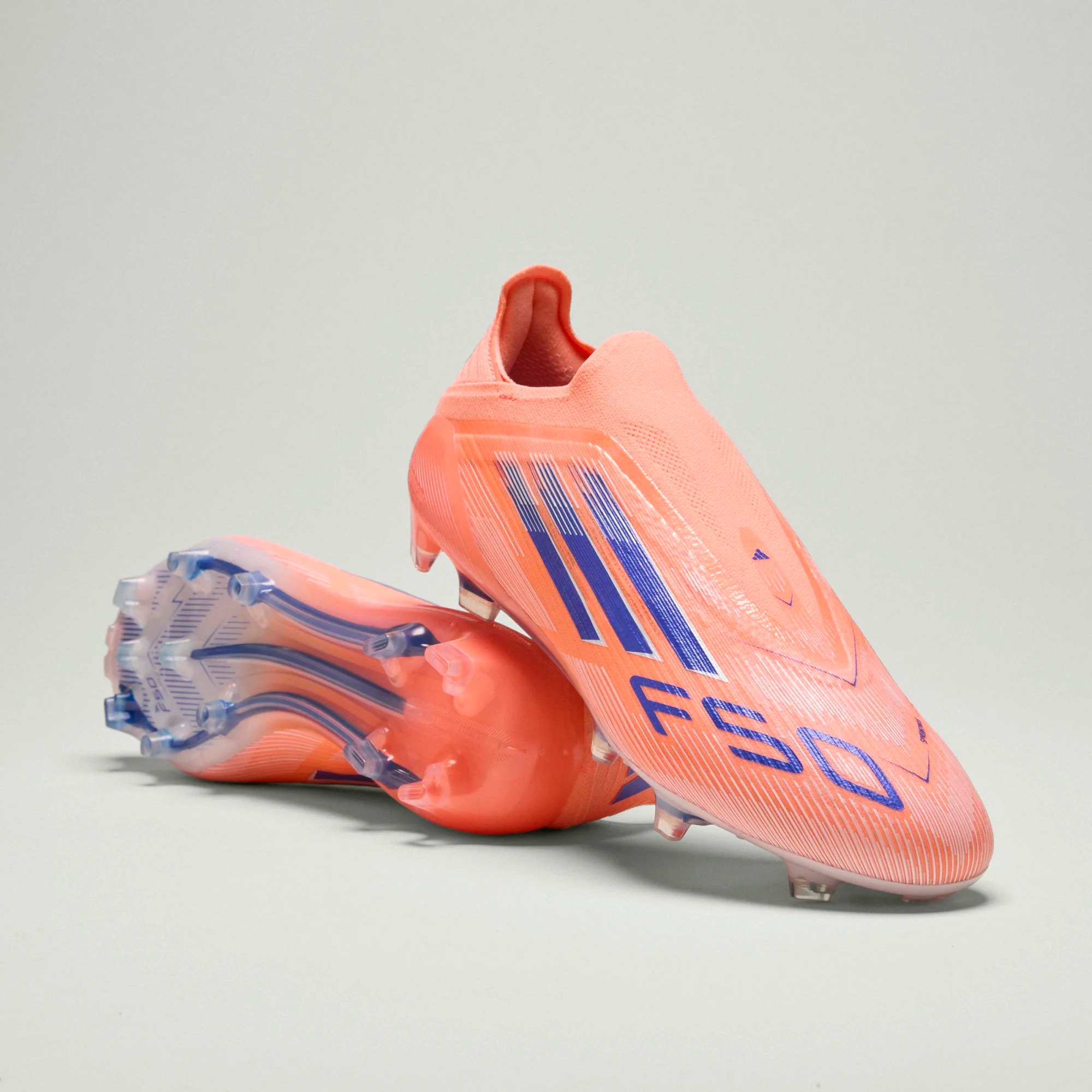 ADIDAS F50 ELITE LL FG BEAM ORANGE/LUCID BLUE/WHITE | UK 8.5 (US 9