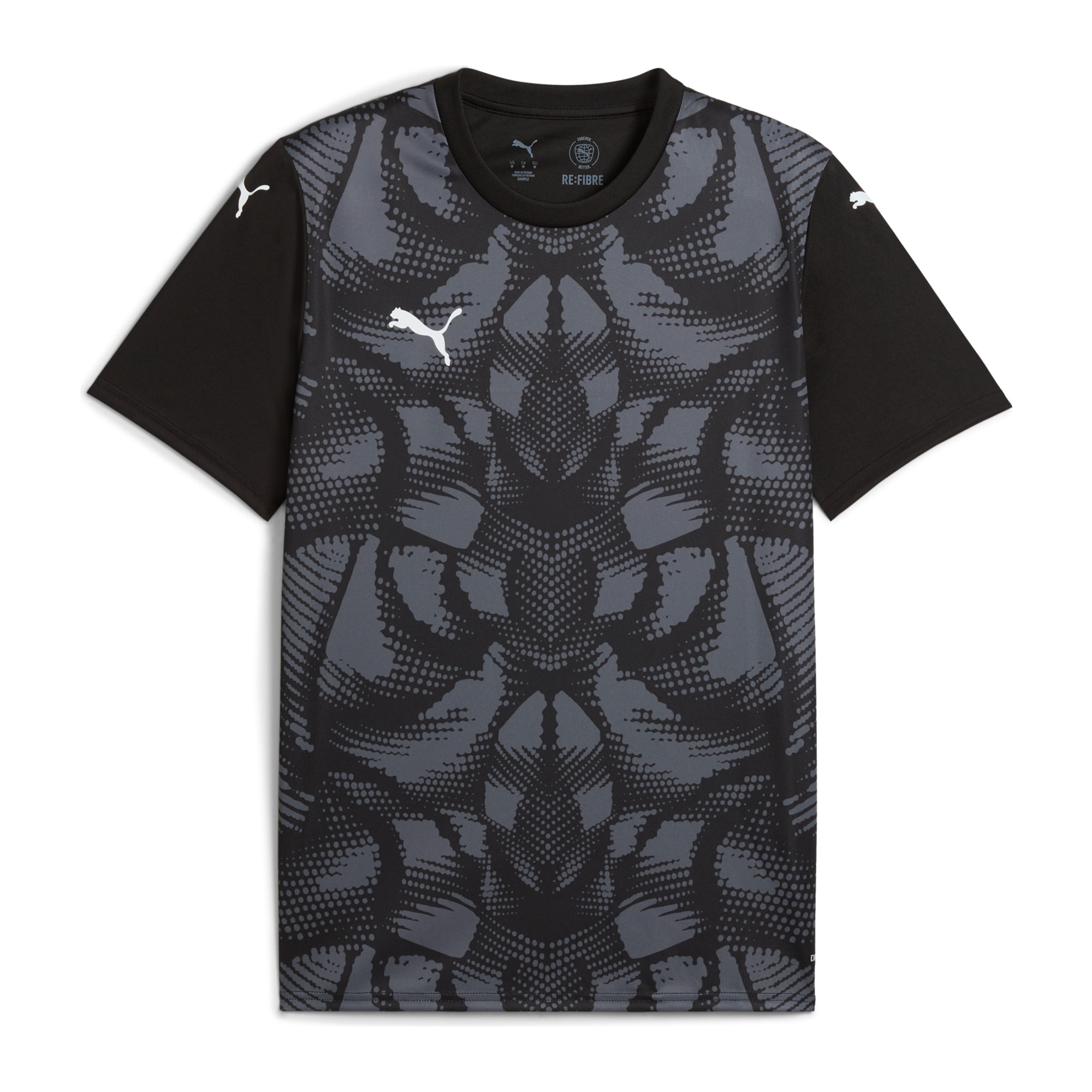PUMA teamULTIMATE JERSEY PUMA BLACK-PUMA WHITE