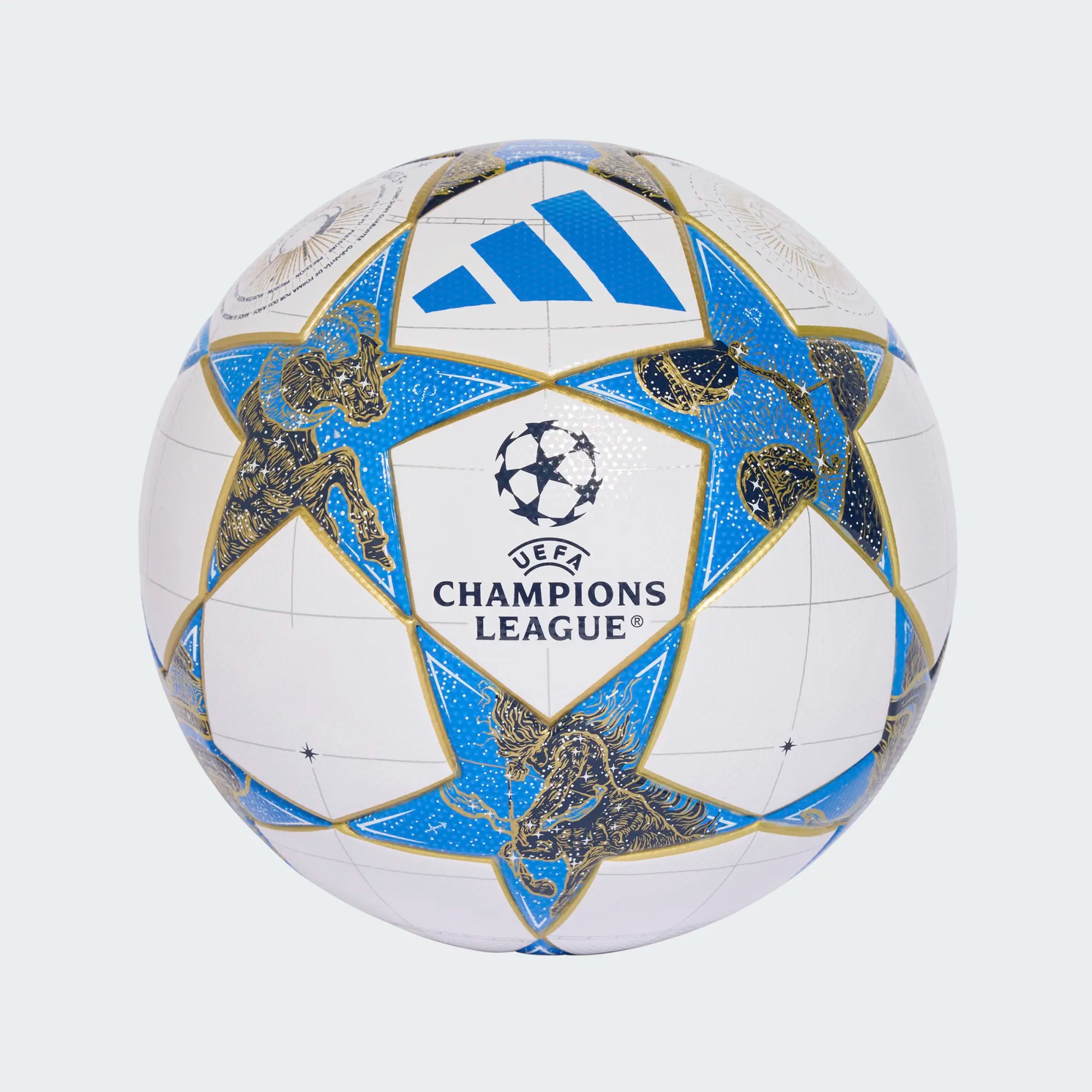 ADIDAS UCL LEAGUE WHITE/DARK BLUE/PANTON/GOLD METALLIC