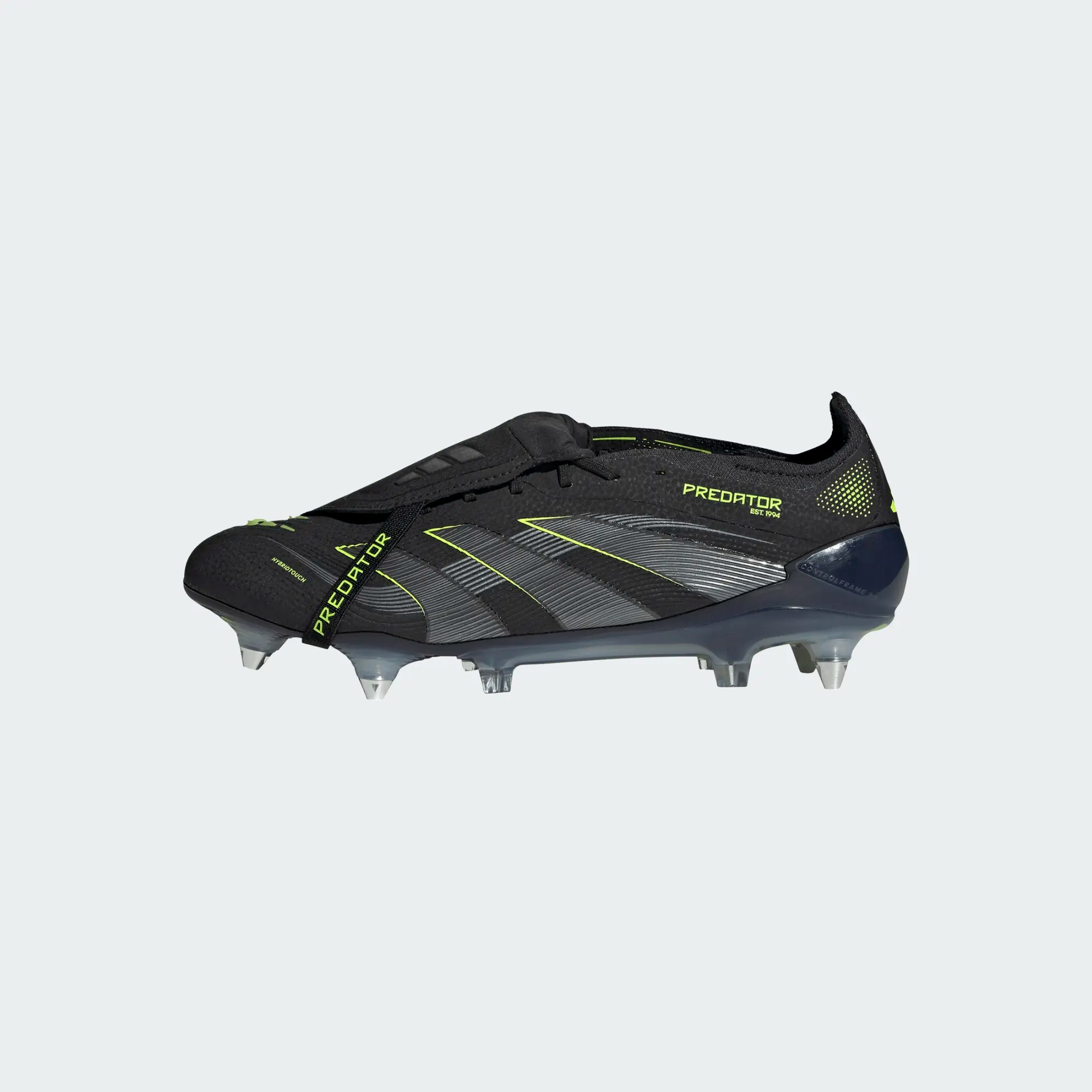 ADIDAS PREDATOR ELITE FT SG BLACK/CARBON/LUCID LEMON ADIDAS PREDATOR ELITE FT SG BLACK/CARBON/LUCID LEMON