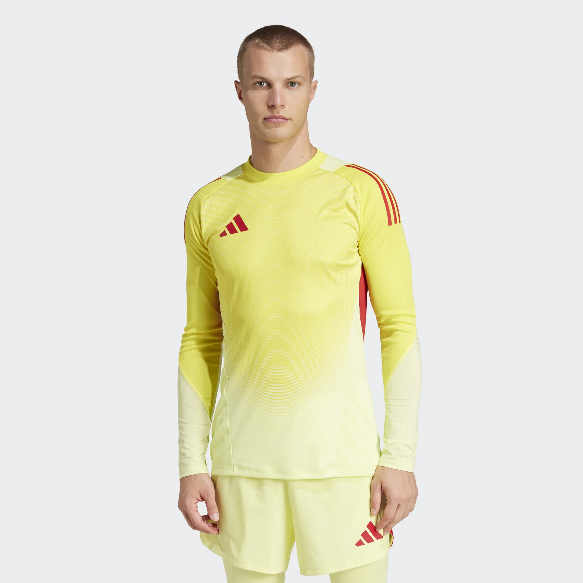 ADIDAS TIRO25 PRO GK JERSEY LS PULSE YELLOW ADIDAS TIRO25 PRO GK JERSEY LS PULSE YELLOW