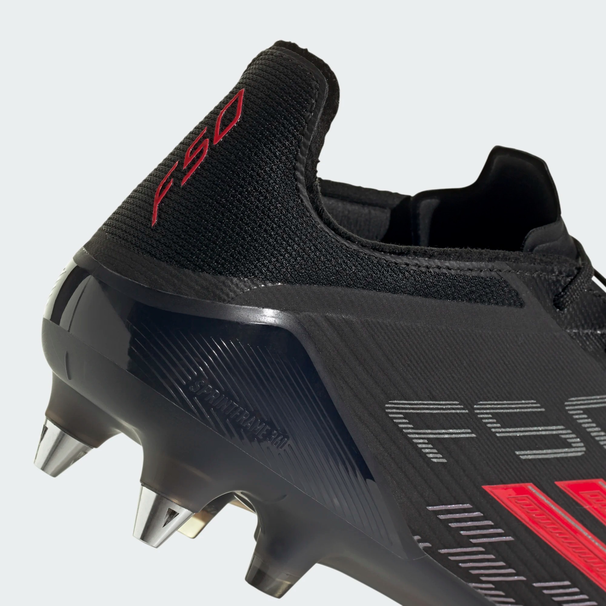ADIDAS F50 ELITE SG BLACK/LUCID RED/BLACK