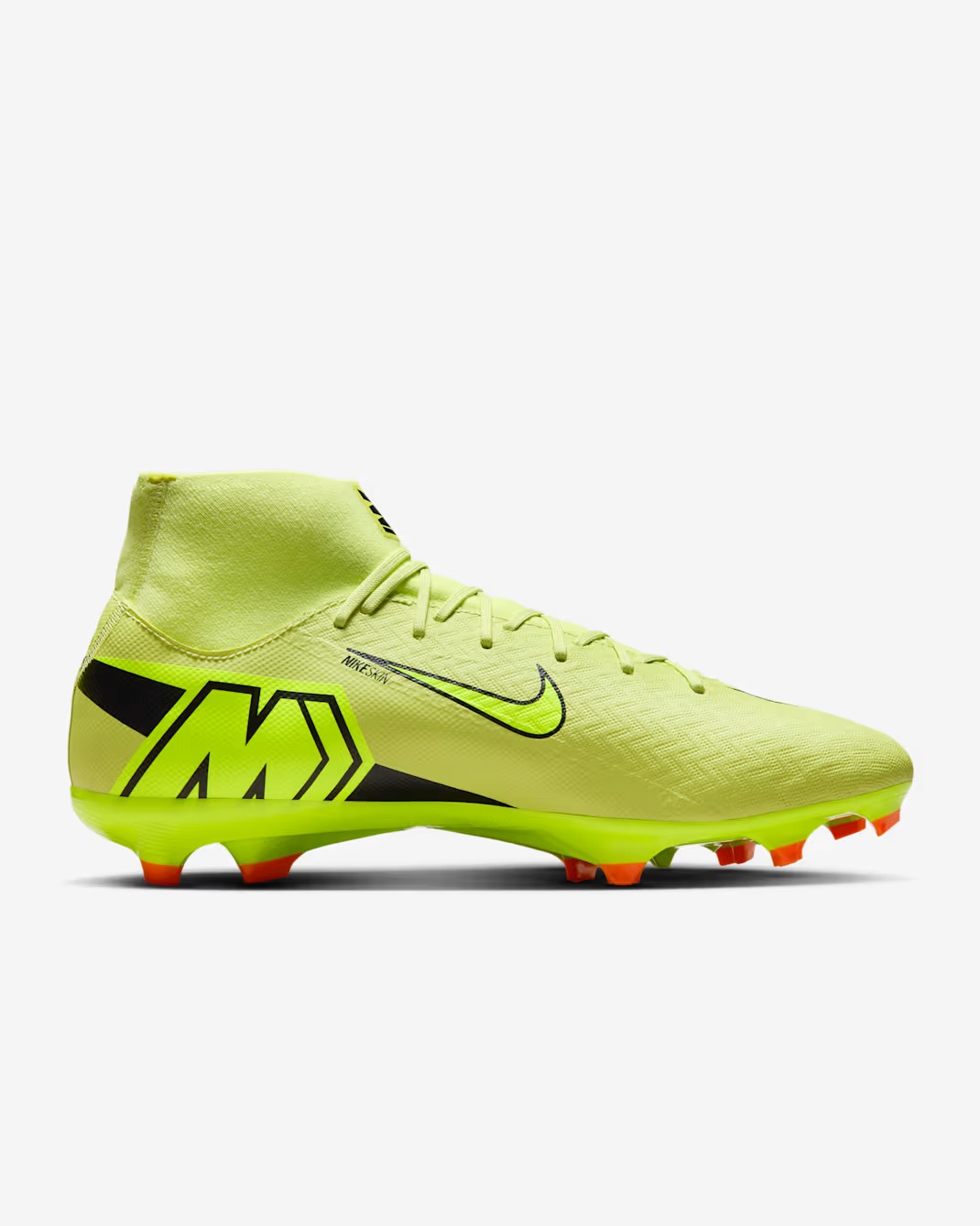 NIKE ZOOM MERCURIAL SUPERFLY 10 ACADEMY FG/MG LIMELIGHT/HYPER CRIMSON/VOLT