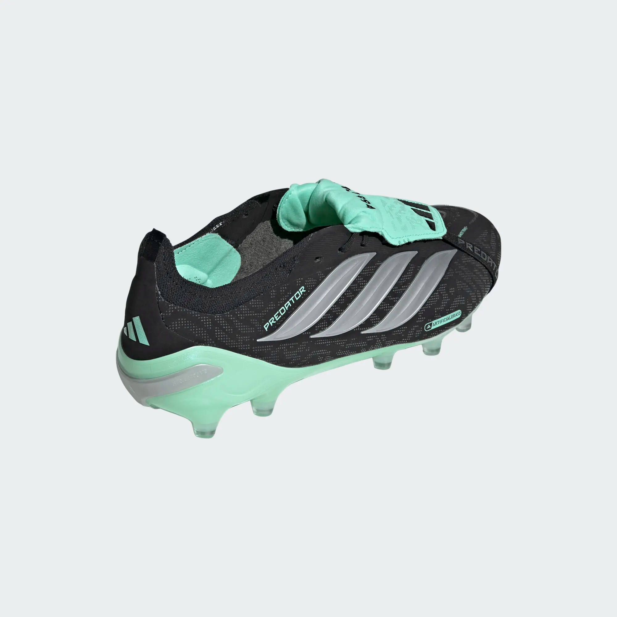 ADIDAS PREDATOR ELITE FT AG BLACK/SILVER METALLIC/PULSE MINT