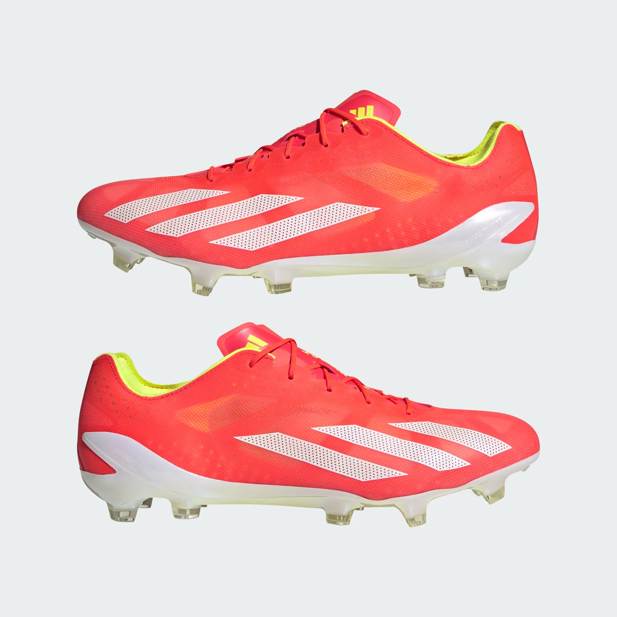 ADIDAS X CRAZYFAST+ FG SOLAR RED/CORE WHITE/TEAM SOLAR YELLOW | UK