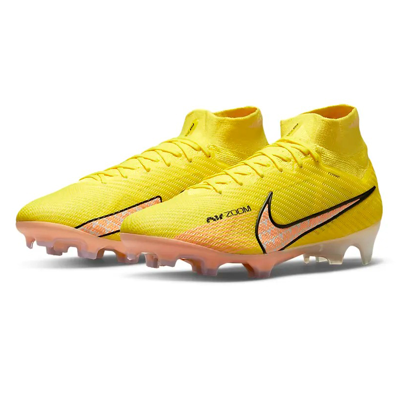 NIKE ZOOM SUPERFLY 9 ELITE FG YELLOW STRIKE/SUNSET