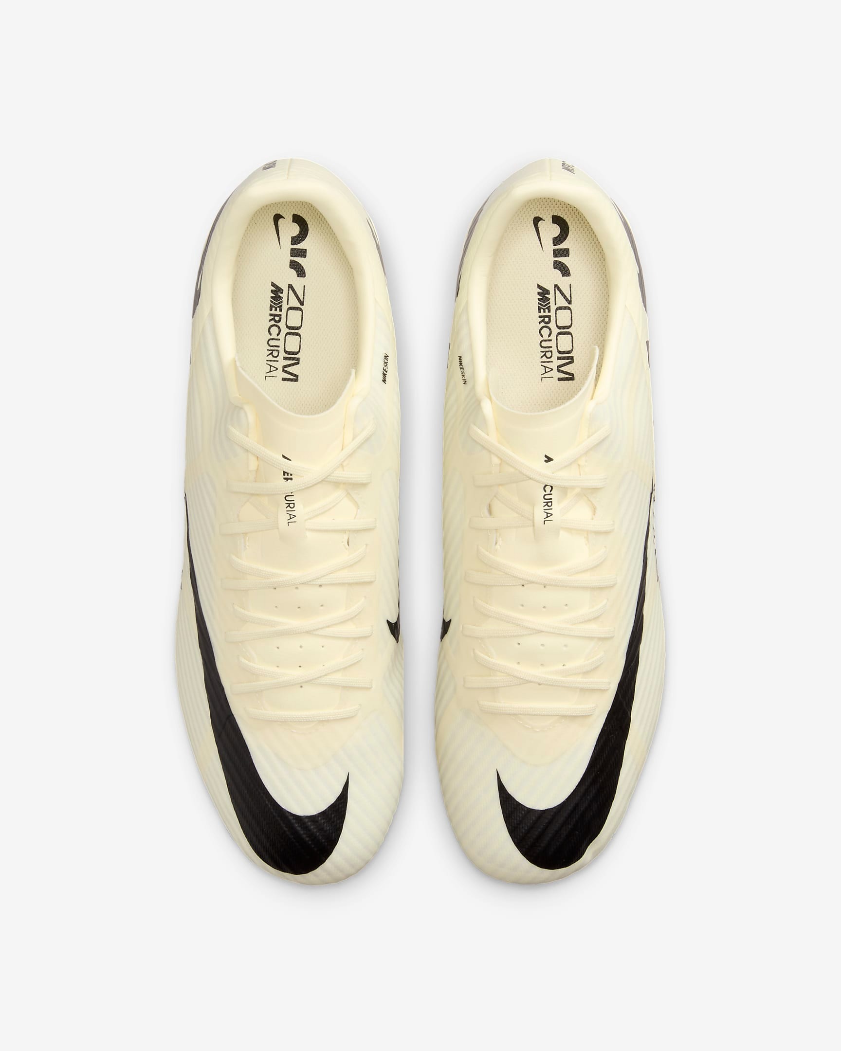 Mercurial Vapor 15 Nike Voetbalschoenen Wit Goud NIKE ZOOM