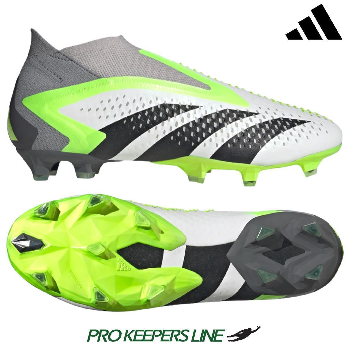 ADIDAS PREDATOR ACCURACY+ FG FOOTWEAR WHITE/CORE BLACK/LUCID 