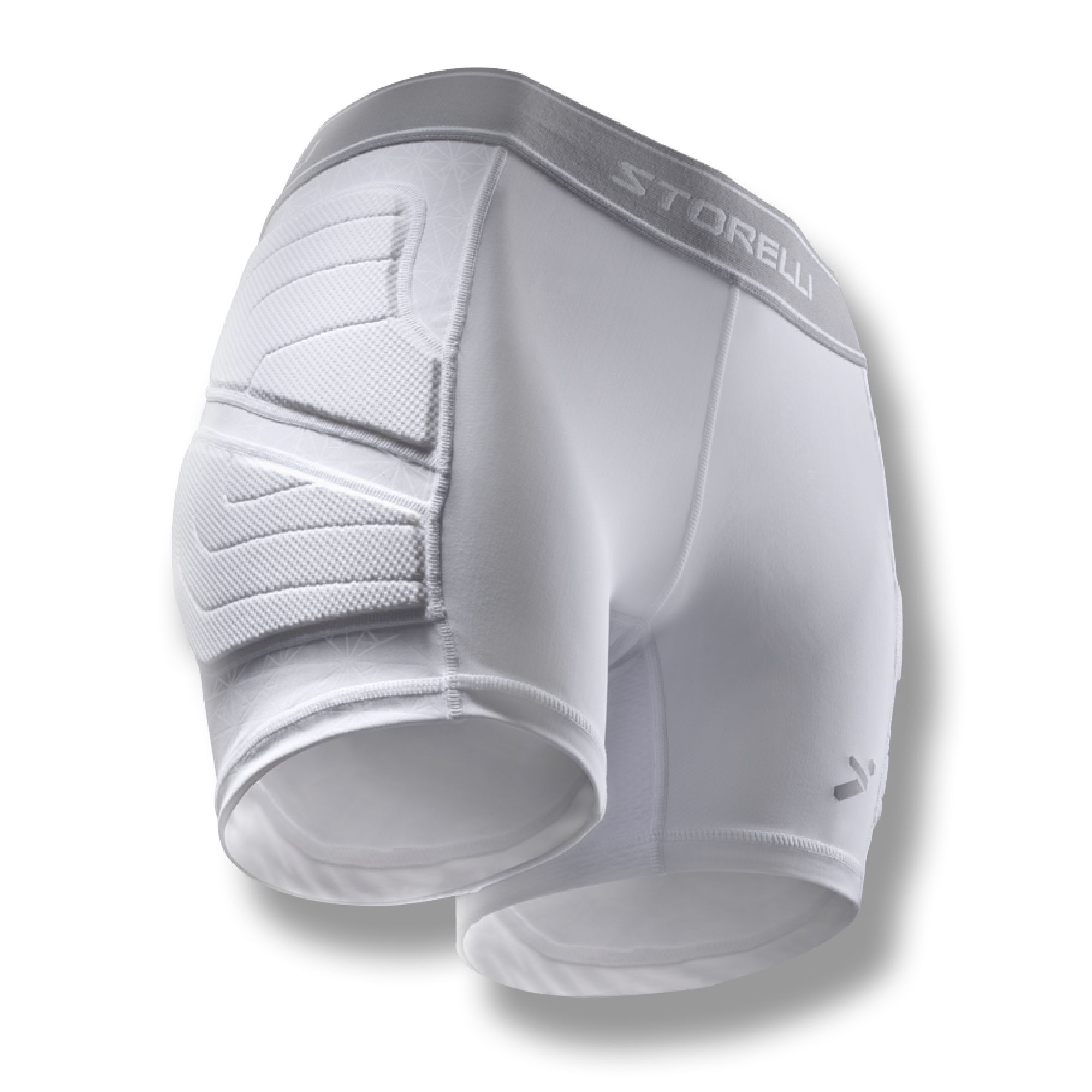 STORELLI WOMEN'S BODYSHIELD IMPACT SLIDER WHITE (LIGHTLY PADDED)