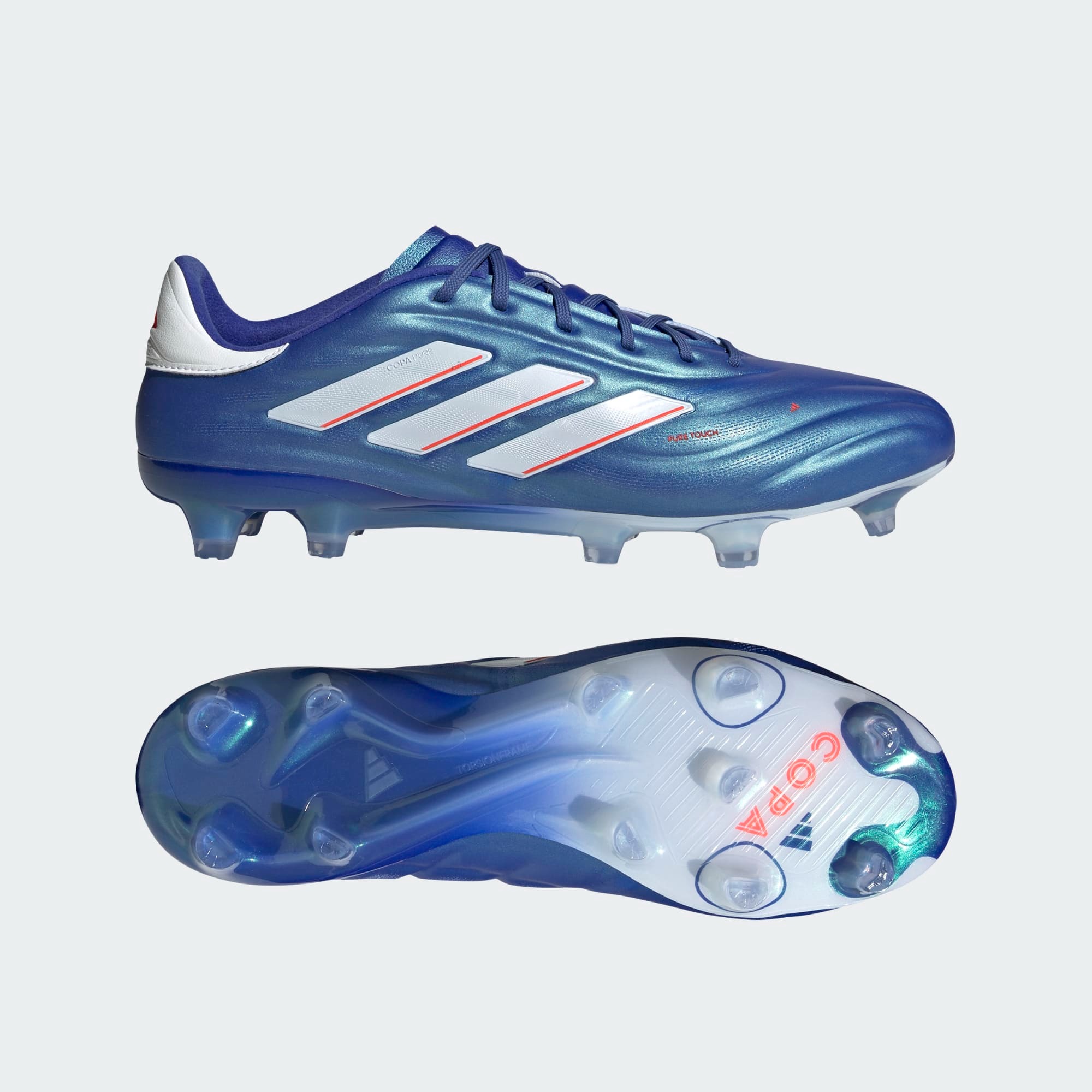 ADIDAS COPA PURE 2.1 FG LUCID BLUE/FOOTWEAR WHITE/SOLAR RED