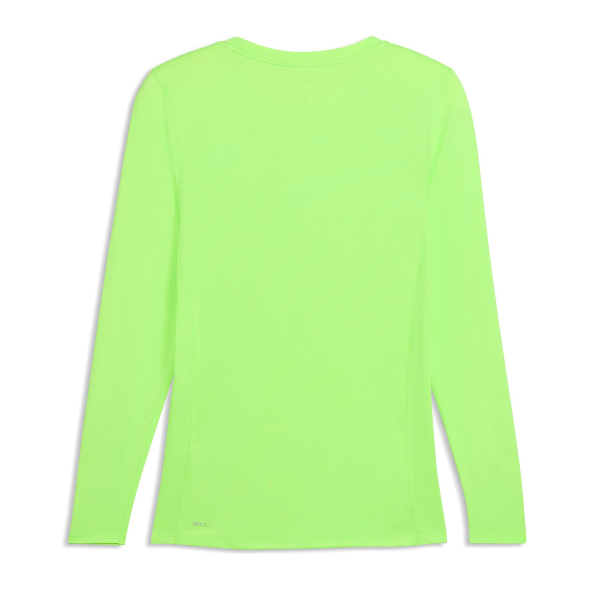 PUMA teamLIGA26 BASELAYER TEE LS GREEN GLARE