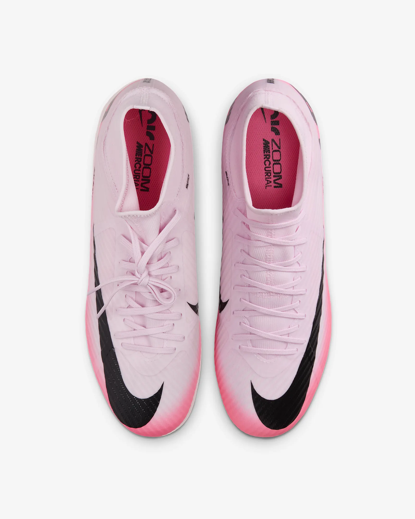 Black and pink nike mercurial superfly sales