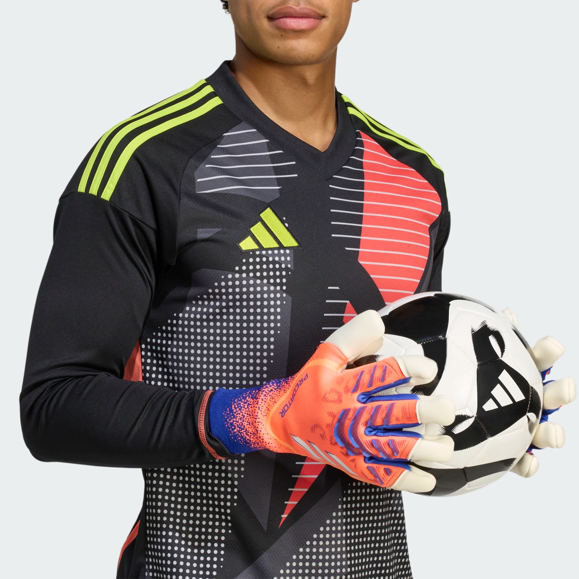 ADIDAS PREDATOR GL PRO HYBRID SIGNAL CORAL/WHITE/LUCID BLUE