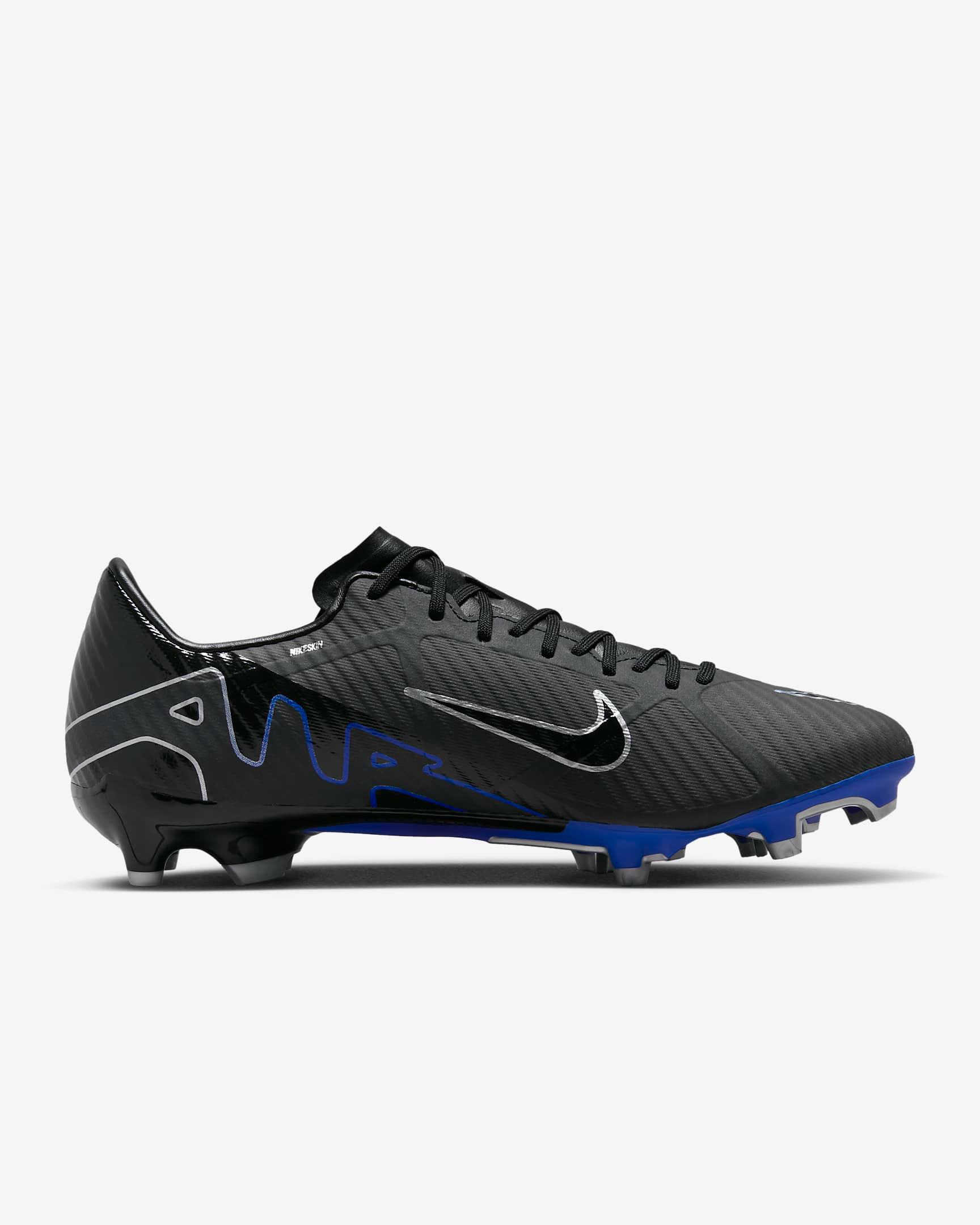 NIKE ZOOM MERCURIAL VAPOR 15 ACADEMY BLACK HYPER ROYAL CHROME US 8.5 UK 7.5 EU 42 DJ5631 040 US 8.5 UK 7.5 EU 42 005