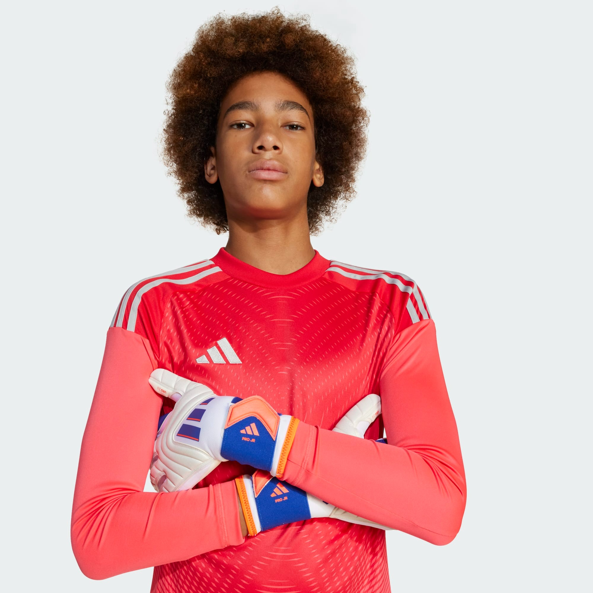ADIDAS TIRO25 COMPETITION GK JERSEY LS YOUTH SHOCK RED