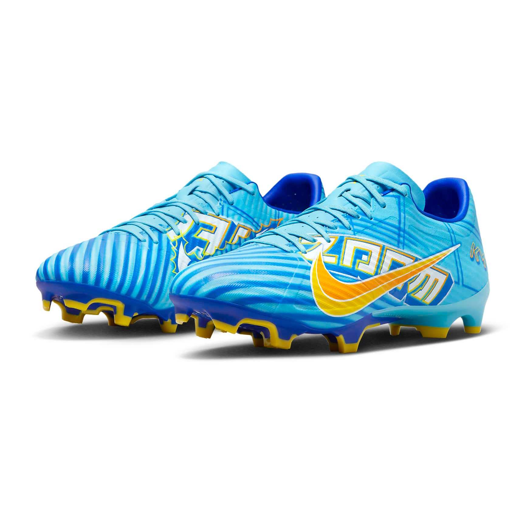 NIKE ZOOM MERCURIAL VAPOR 15 ACADEMY BALTIC BLUE/WHITE | US 8 (UK