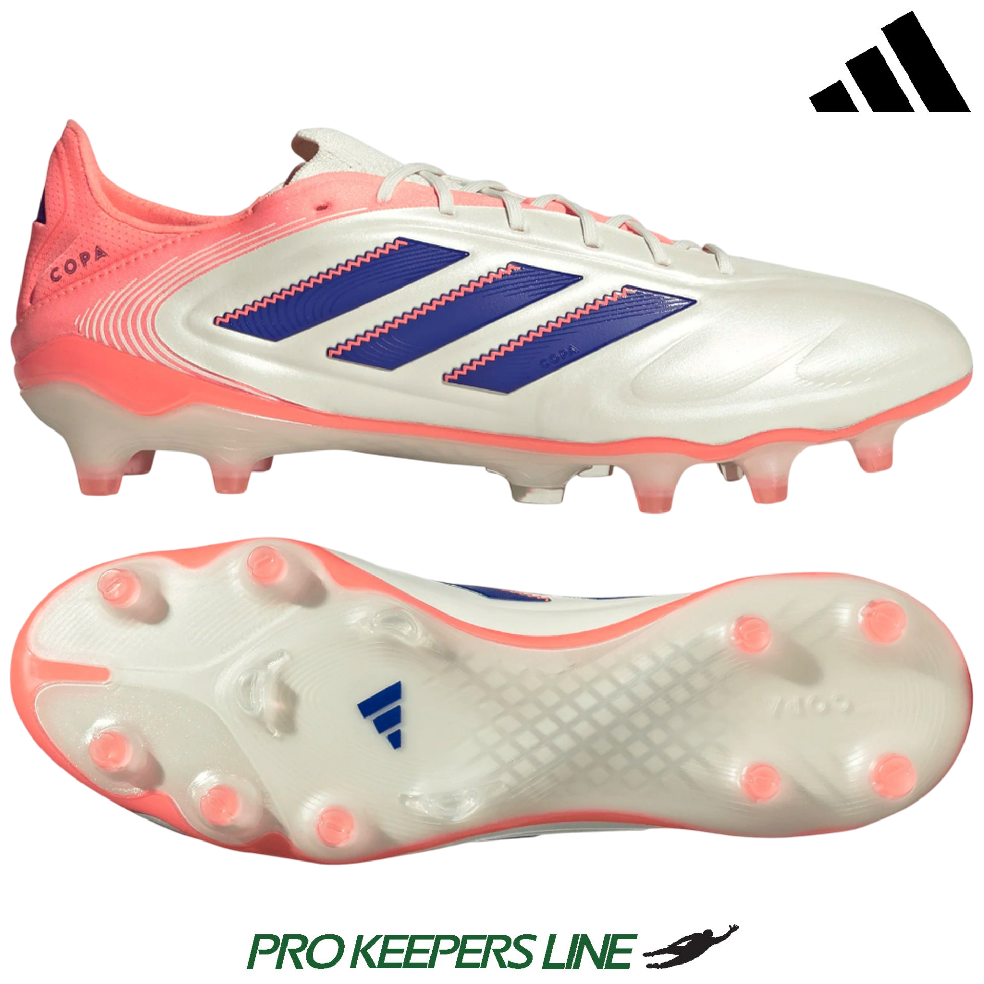 ADIDAS COPA PURE III ELITE FG WHITE/LUCID BLUE/SIGNAL CORAL