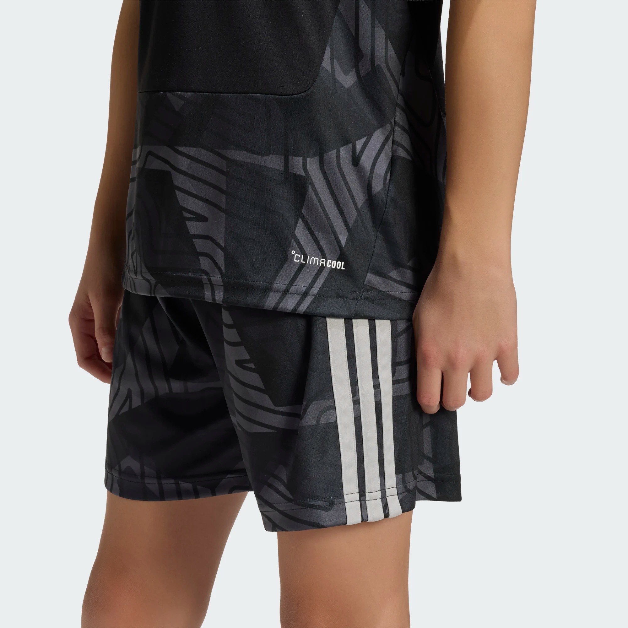 ADIDAS TIRO26 COMPETITION GK JERSEY SHORT SLEEVE BLACK JUNIOR