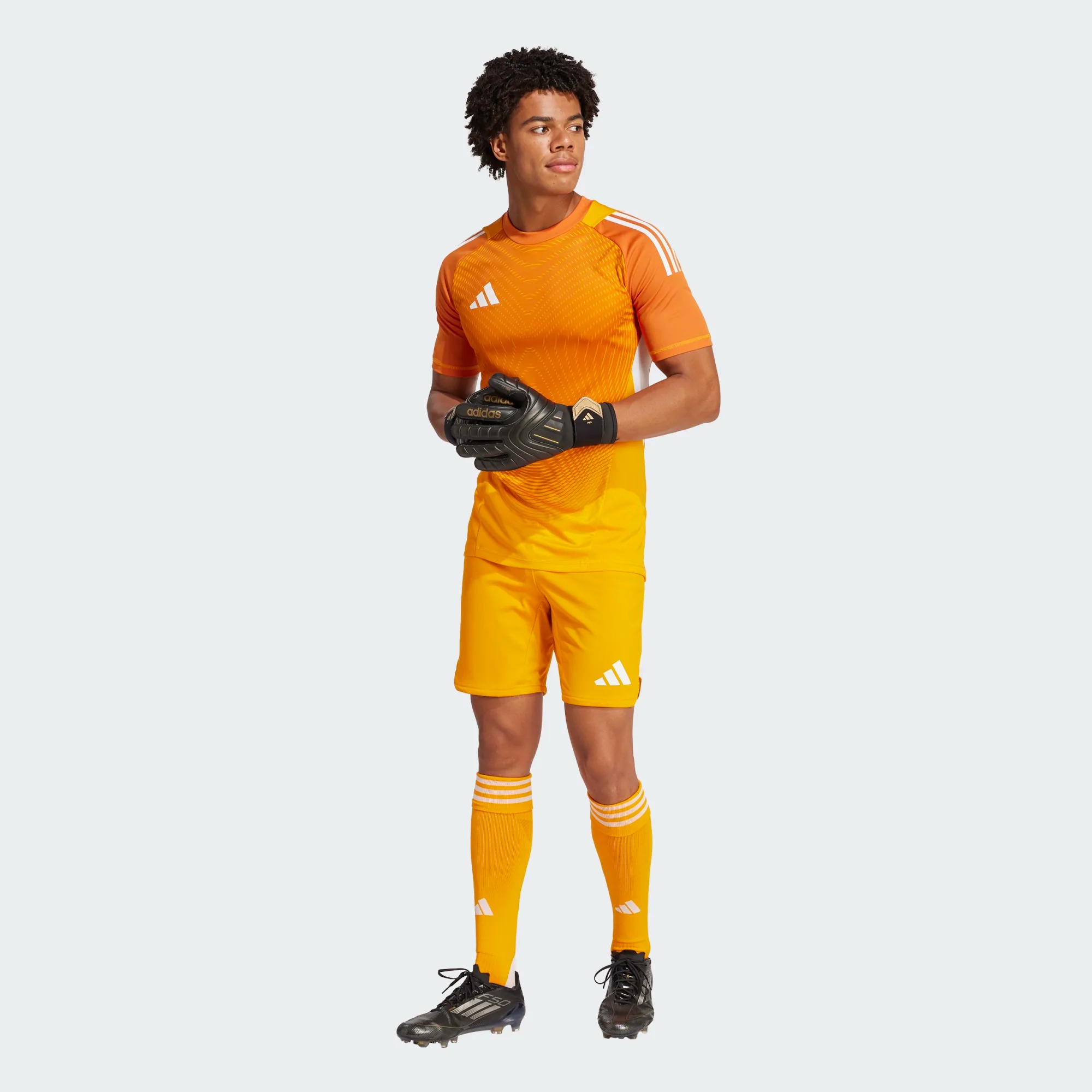 ADIDAS TIRO25 PRO GK SHORT CREW ORANGE ADIDAS TIRO25 PRO GK SHORT CREW ORANGE