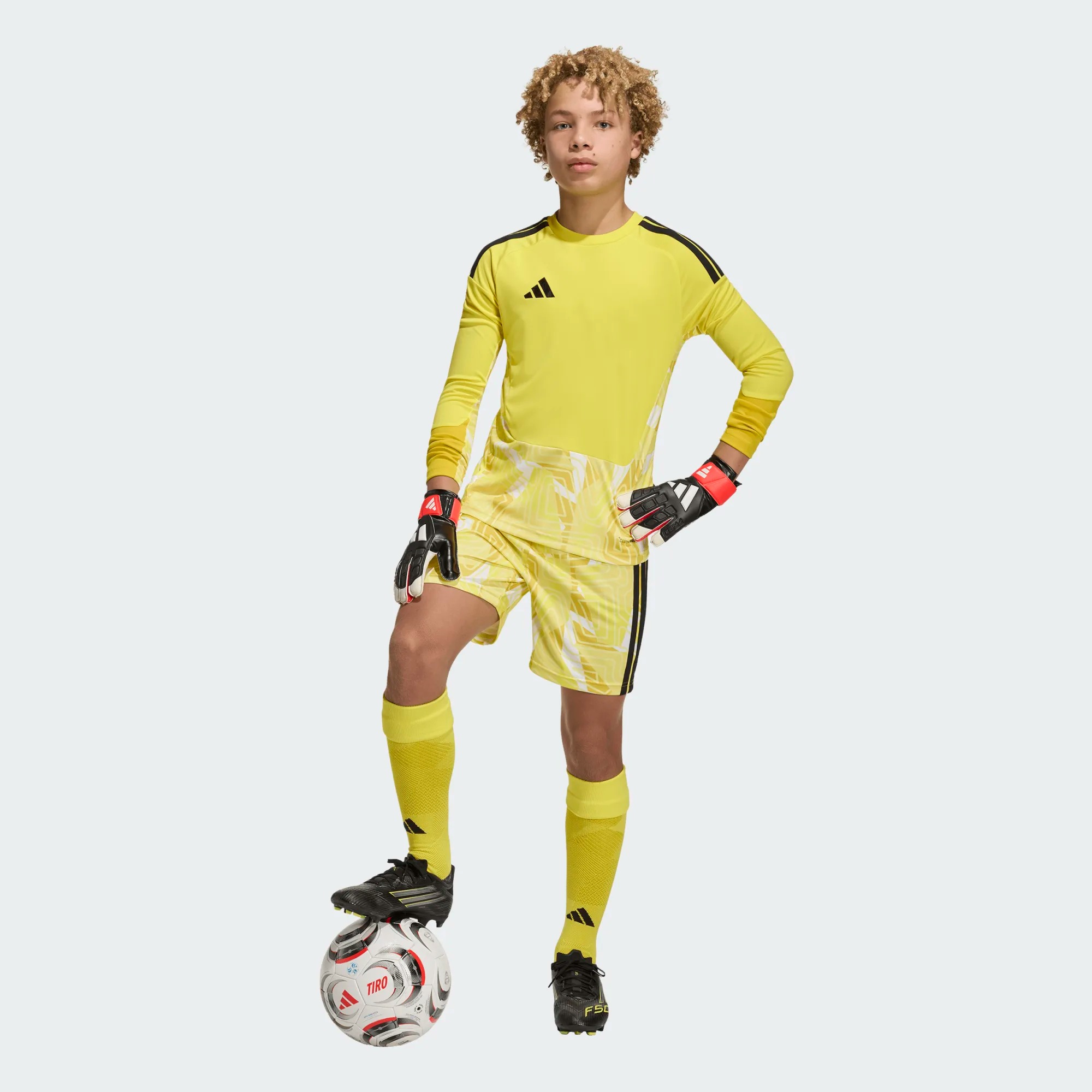 ADIDAS TIRO26 COMPETITION GK JERSEY LS BRIGHT YELLOW JUNIOR