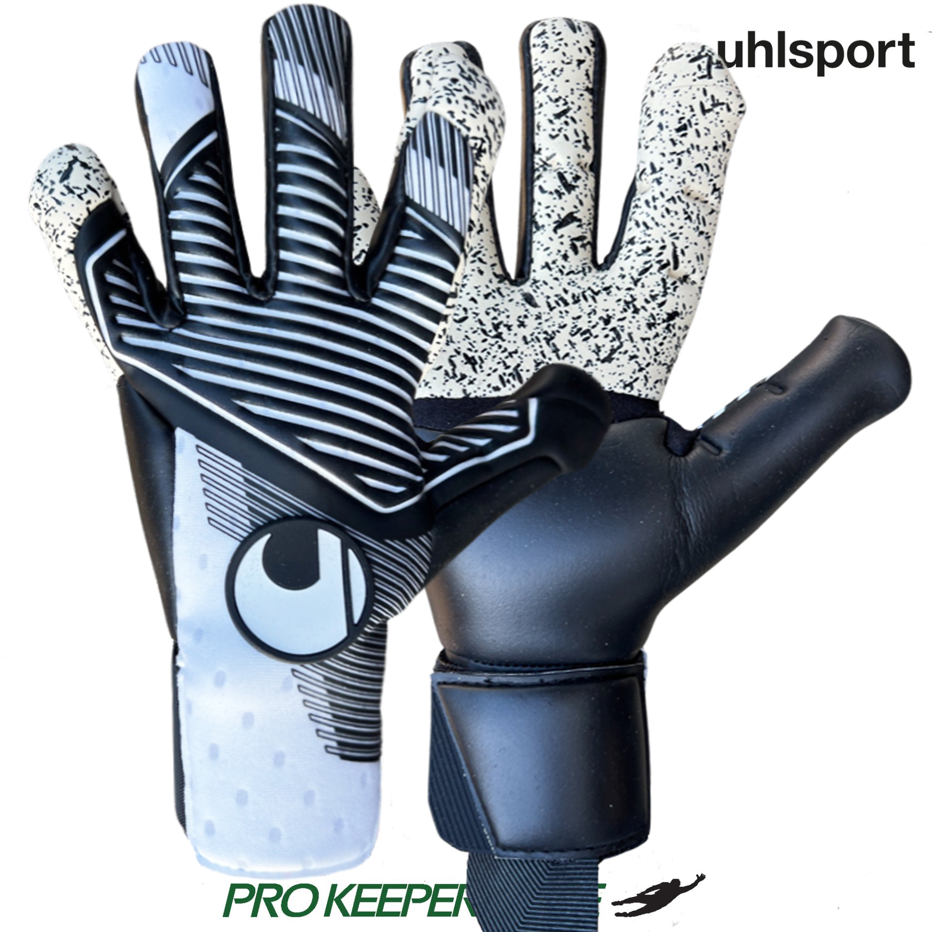 UHLSPORT POWERLINE FLEX HN WHITE & BLACK