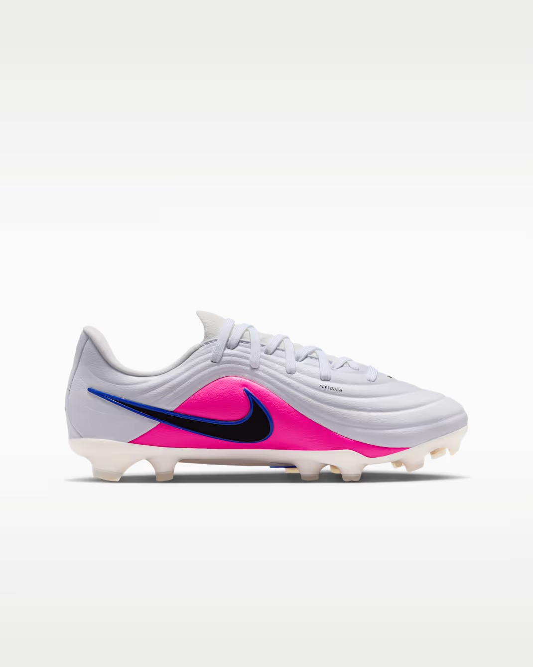 NIKE JR TIEMPO MAESTRO ACADEMY FGMG WHITE/BLACK/RACER BLUE