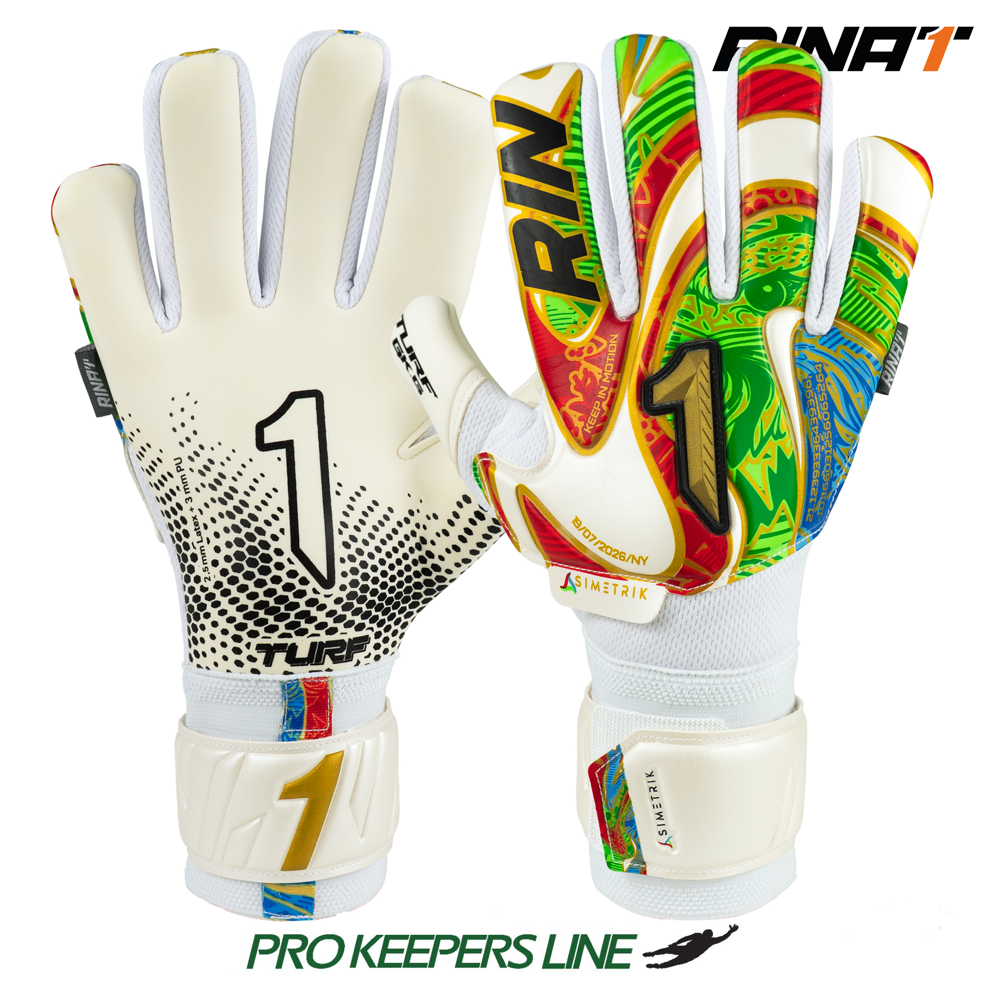 RINAT ASIMETRIK TURF MULTICOLOR/WHITE
