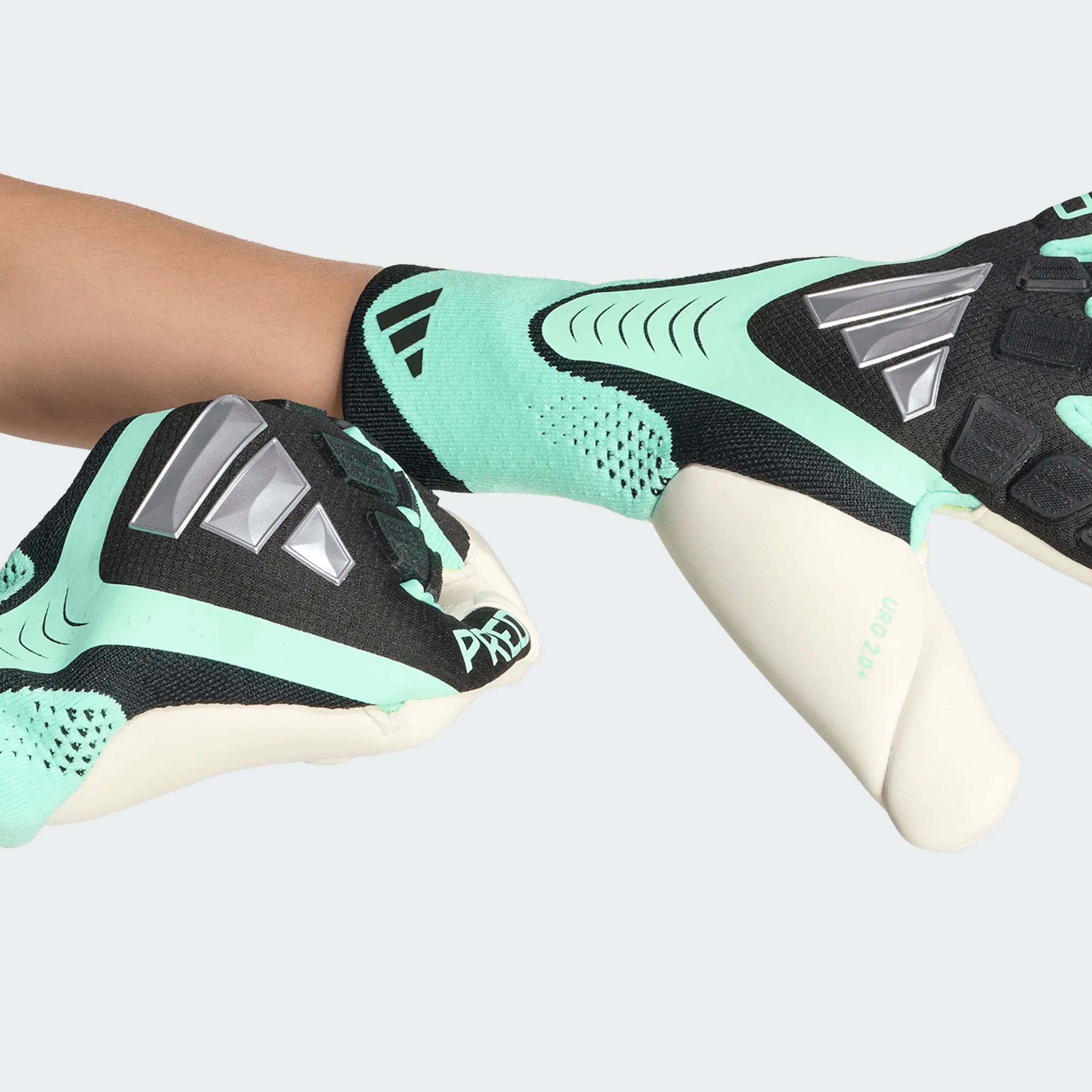 ADIDAS PREDATOR GL PRO HYBRID BLACK/PULSE MINT/SILVER METALLIC