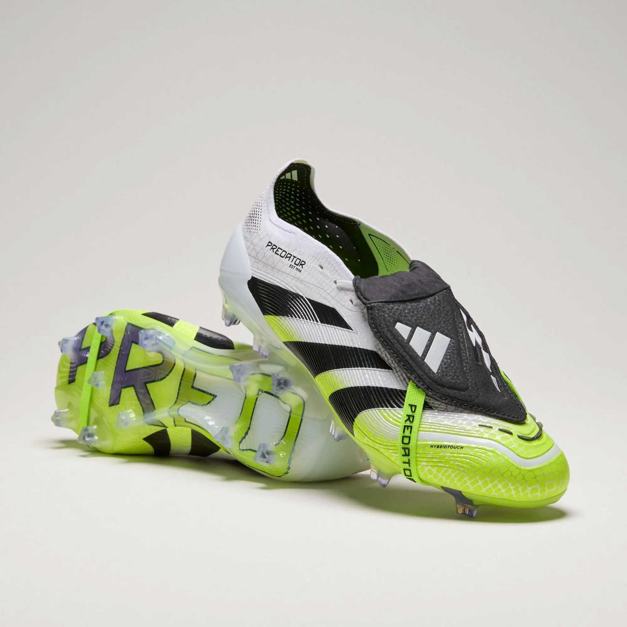ADIDAS PREDATOR ELITE FT FG WHITE/BLACK/LUCID LEMON