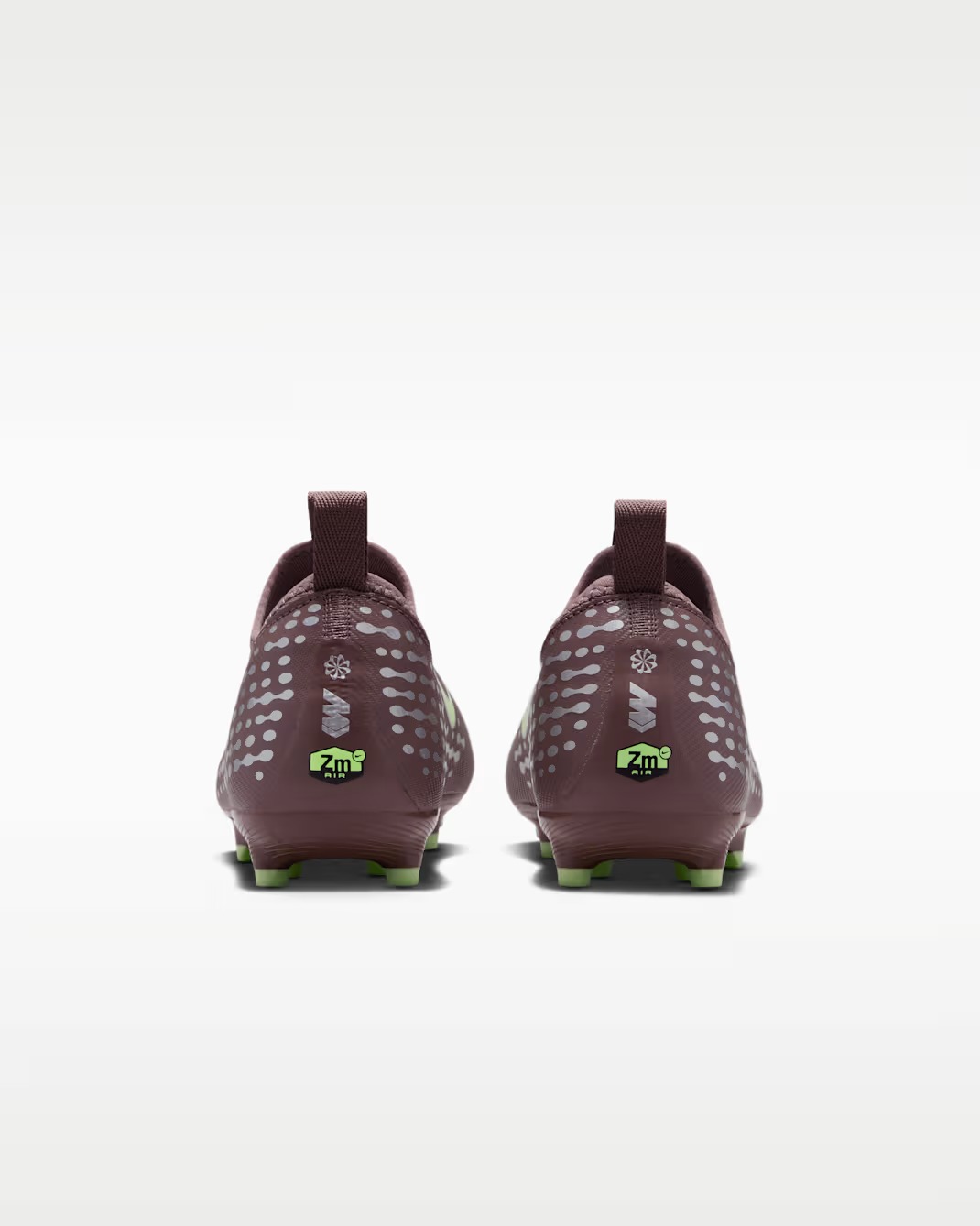 NIKE JR ZOOM VAPOR 16 ACADEMY KM FG/MG PLUM ECLPSE/METALLIC