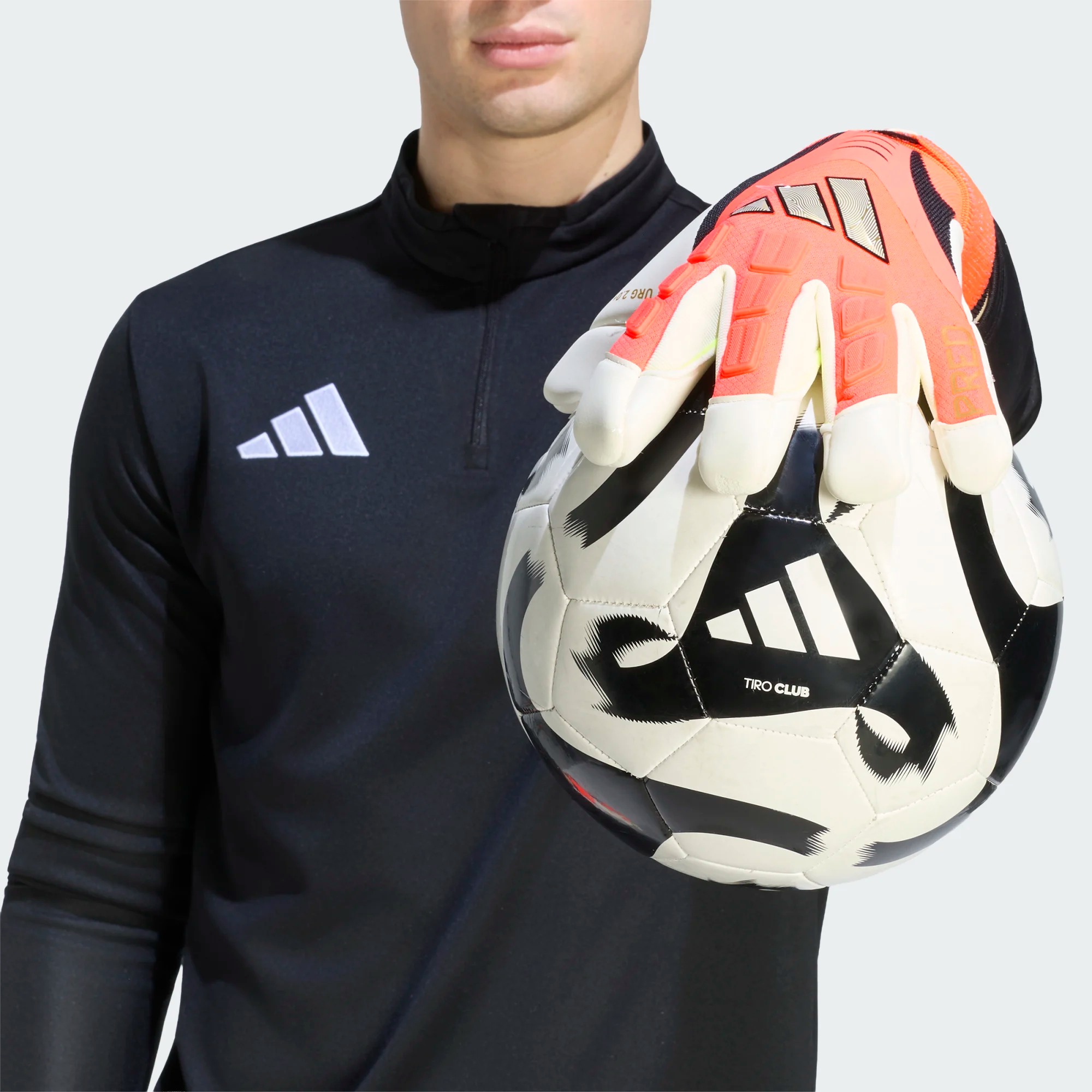 ADIDAS PREDATOR GL PRO HYBRID STRAP IVORY/SOLAR TURQUOISE/GOLD METALLIC