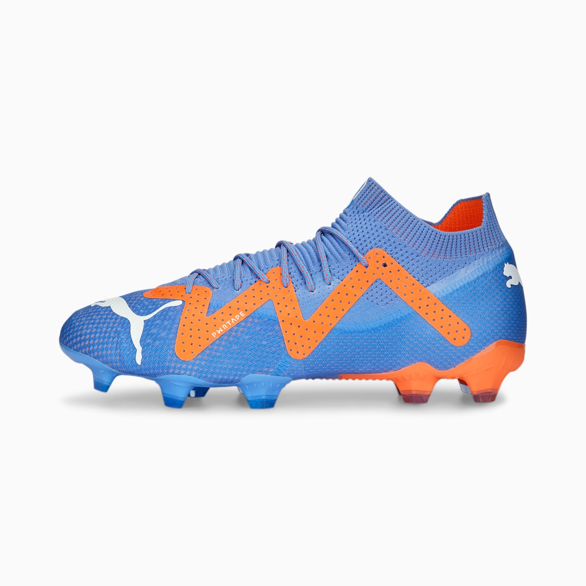 PUMA FUTURE ULTIMATE FG/AG BLUE-WHITE-ULTRA ORANGE