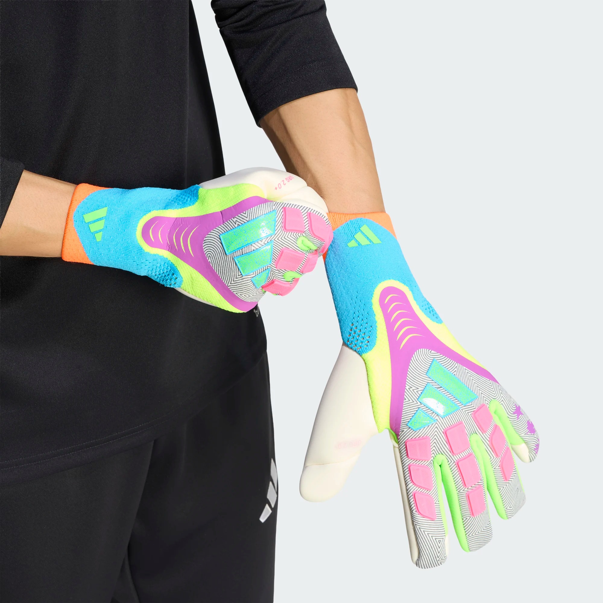 ADIDAS PREDATOR GL PRO SOLAR YELLOW/BRIGHT CYAN/WHITE