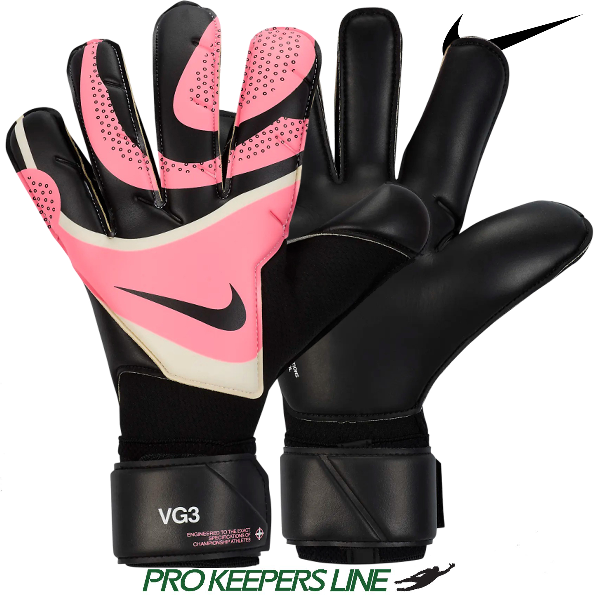 NIKE VAPOR GRIP3 BLACK/SUNSET PULSE/BLACK | 6 | FB2999-013-6