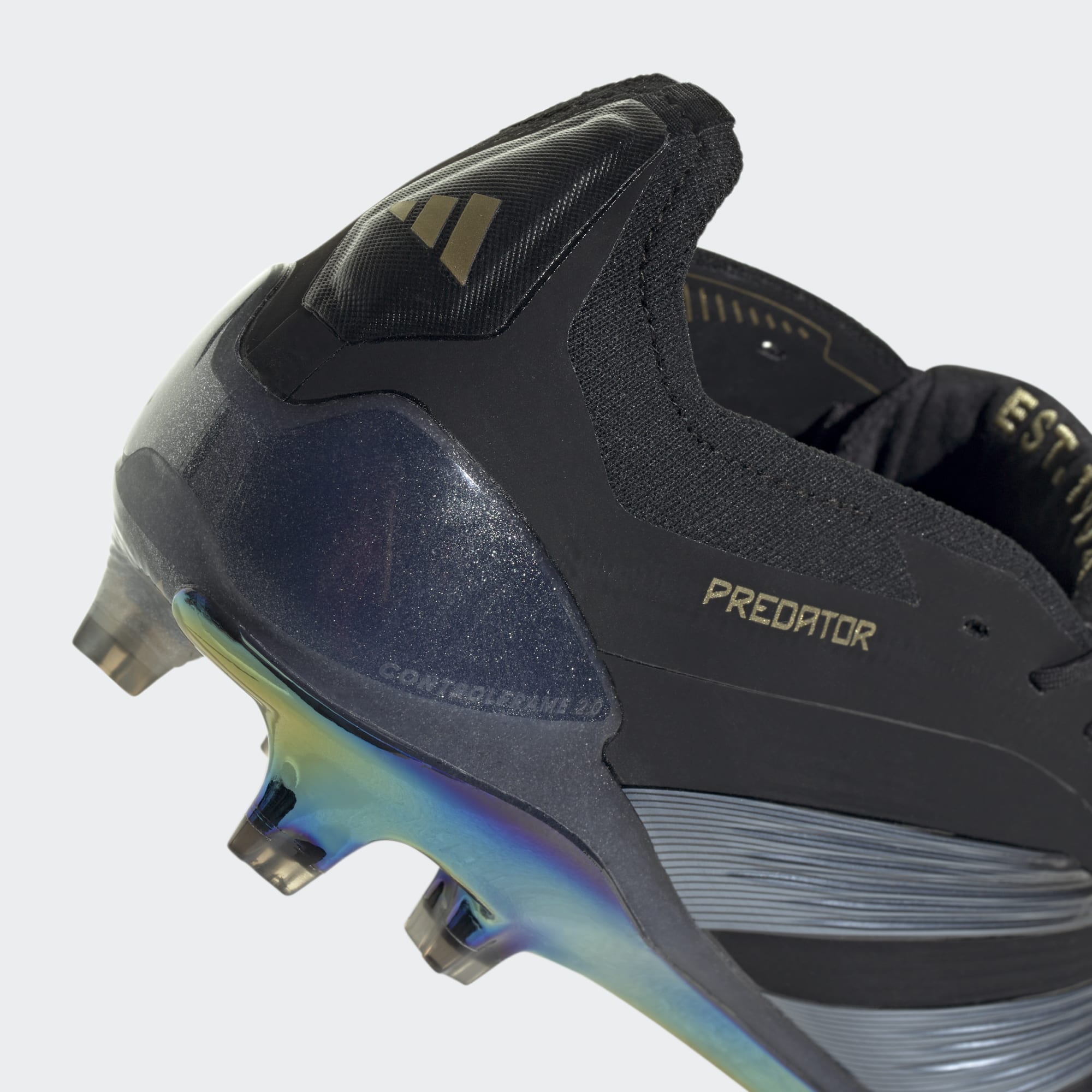 ADIDAS PREDATOR ELITE FT FG CORE BLACK/CARBON/GOLD METALLIC | UK