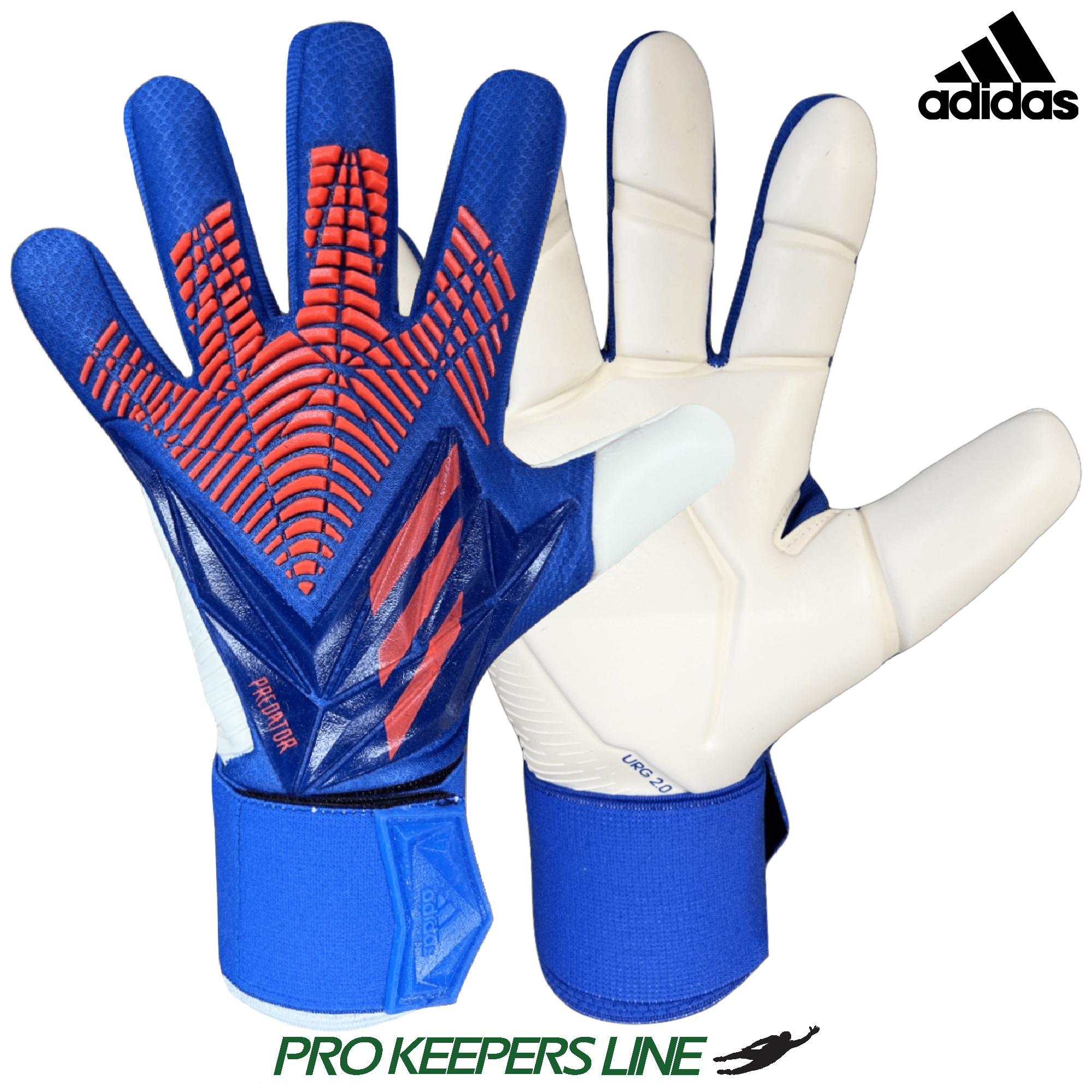 ADIDAS PREDATOR PRO JUNIOR HI-RES BLUE/TURBO/WHITE