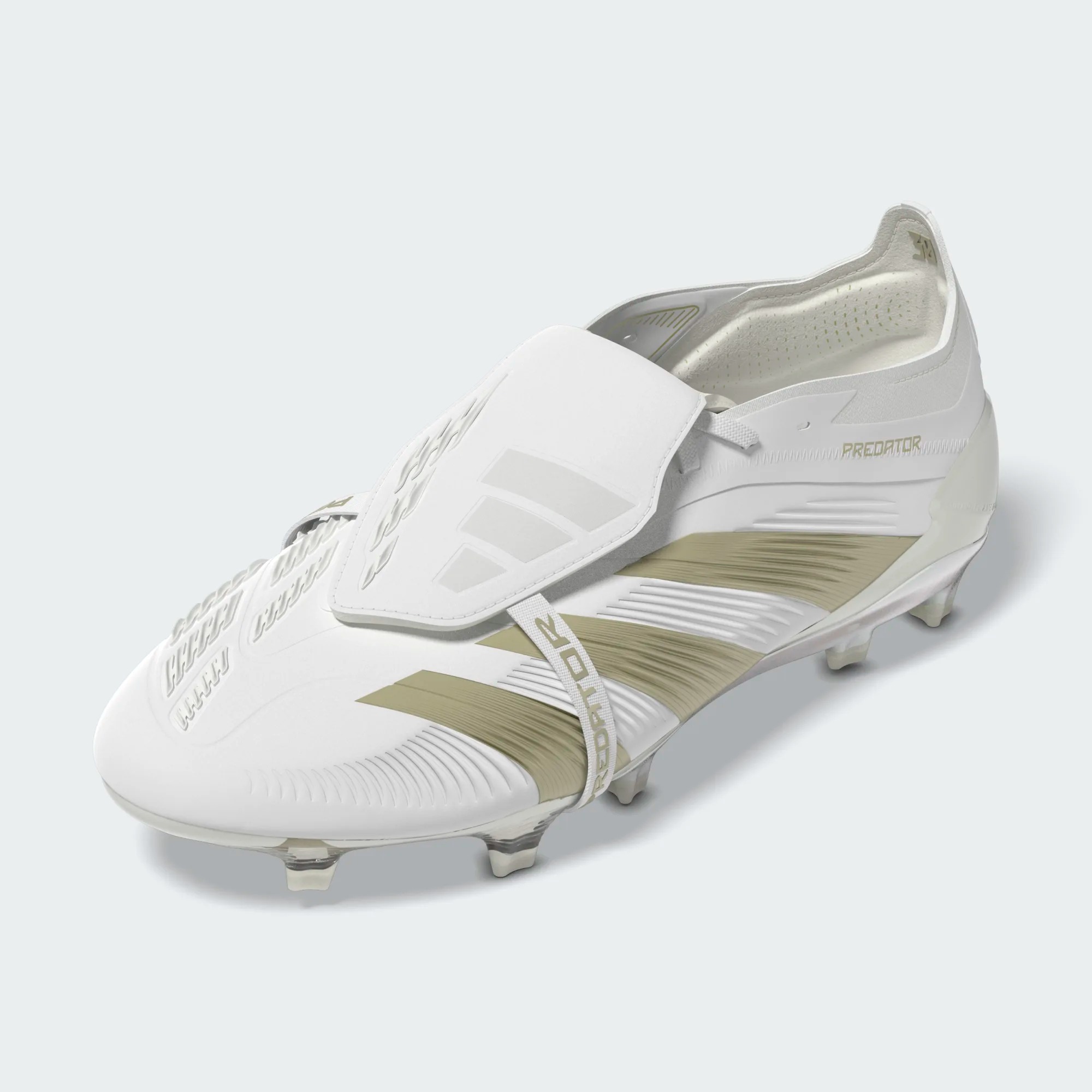 ADIDAS PREDATOR ELITE FT FG FOOTWEAR WHITE/GOLD METALLIC/FOOTWEAR WHITE ADIDAS PREDATOR ELITE FT FG FOOTWEAR WHITE/GOLD METALLIC/FOOTWEAR WHITE