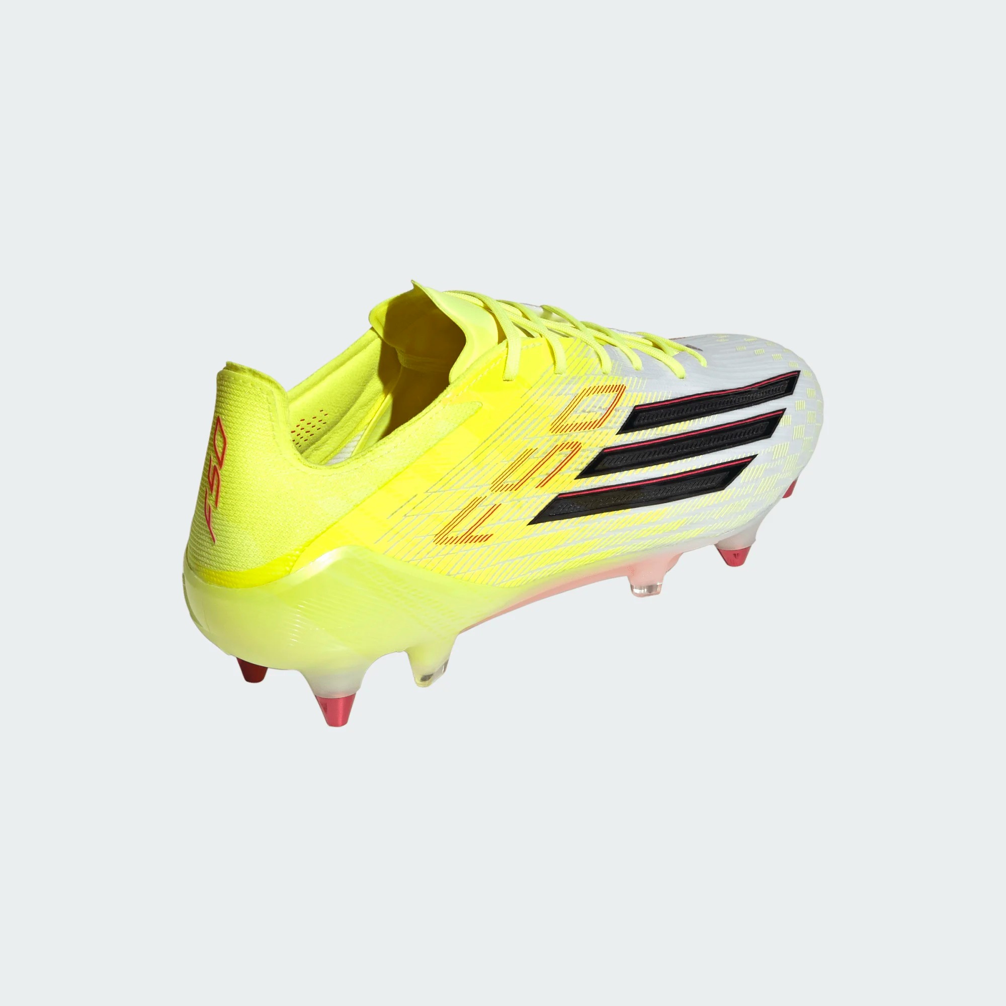 ADIDAS F50 ELITE SG TECH SOY/BLACK/LUCID RED