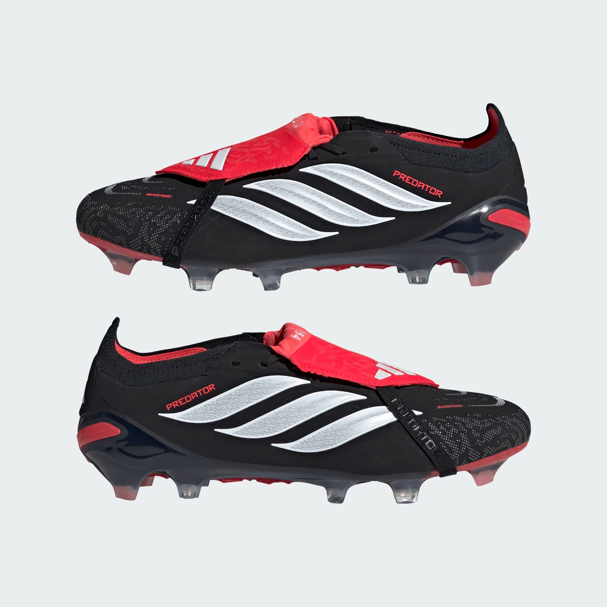 ADIDAS PREDATOR ELITE FT FG BLACK/WHITE/LUCID RED