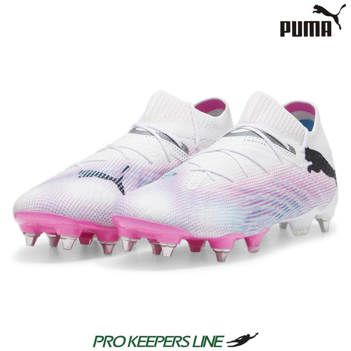 PUMA FUTURE 7 ULTIMATE MXSG PUMA WHITE/PUMA BLACK/POISON PINK