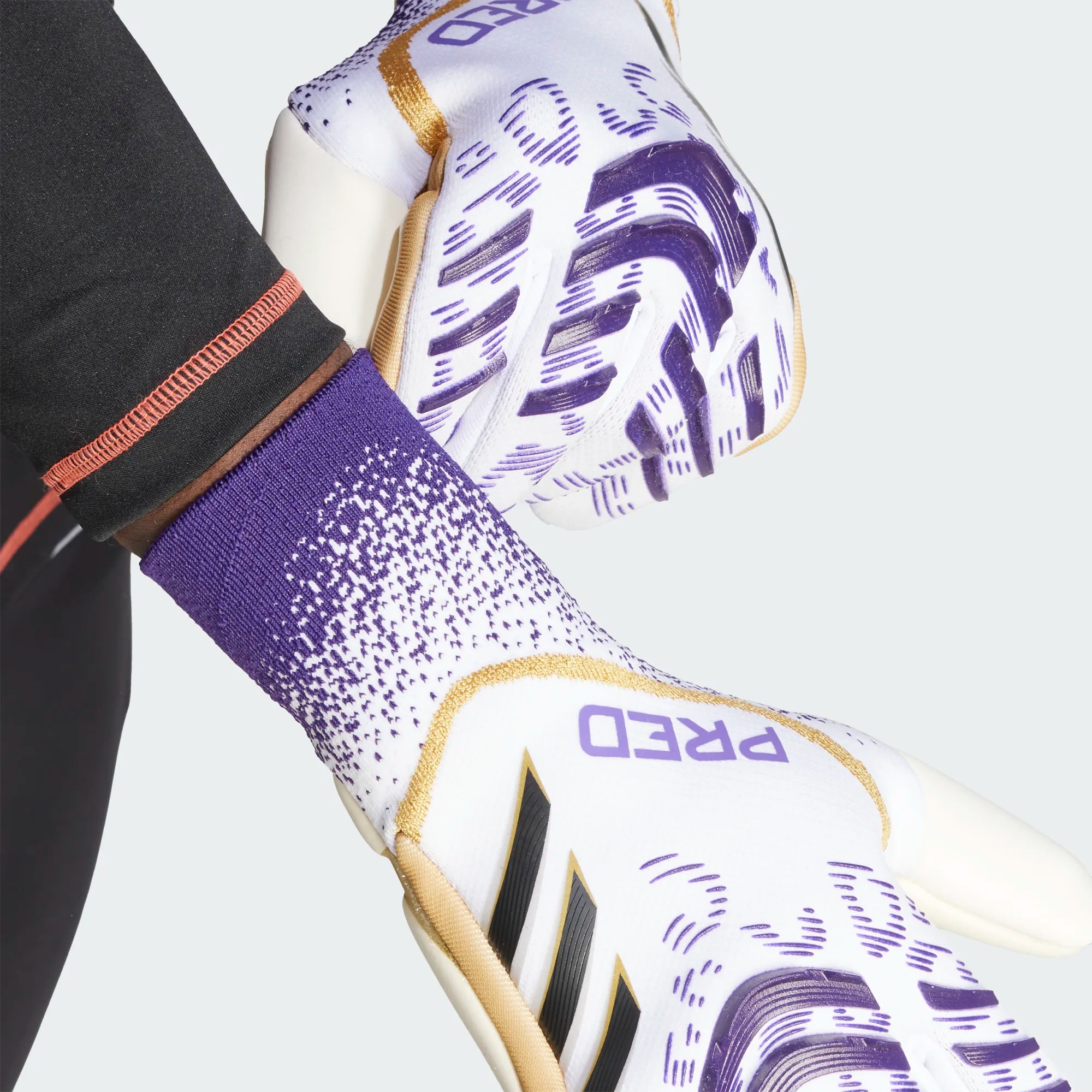 ADIDAS PREDATOR GL PRO PROMO WHITE/BLACK/AURORAL PULSE