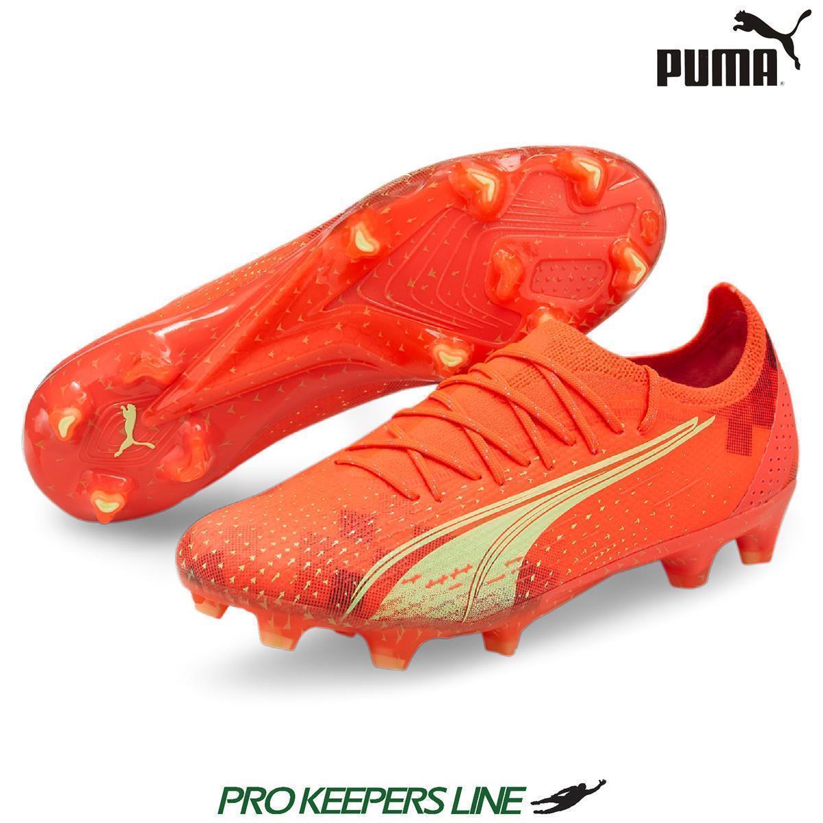 PUMA ULTRA ULTIMATE FG/AG FIERY CORAL-FIZZY LIGHT-PUMA BLACK