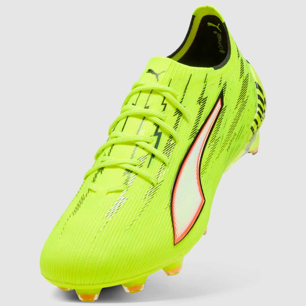 PUMA ULTRA 6 ULTIMATE FG YELLOW ALERT-PUMA BLACK-GLOWING RED