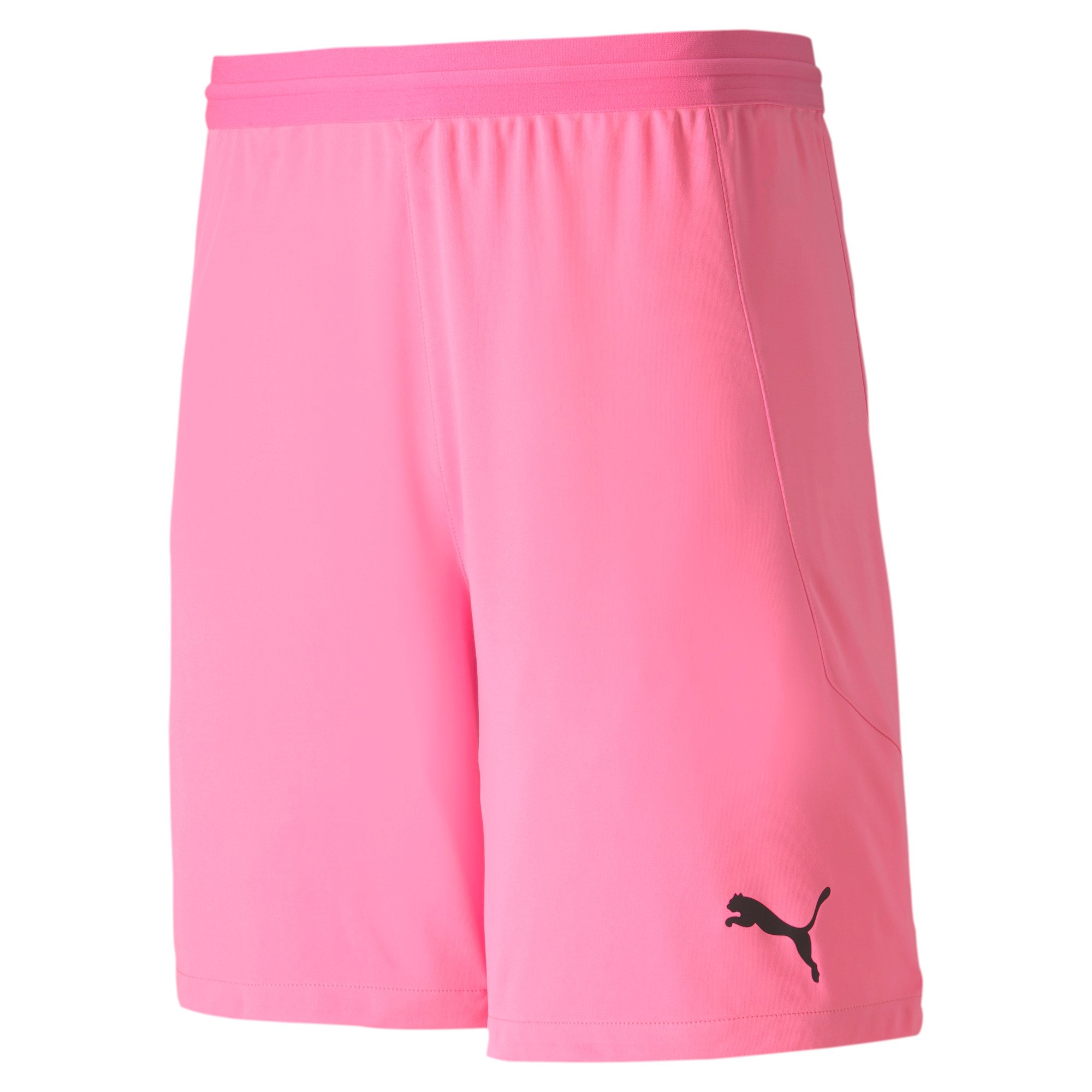 PUMA TEAMFINAL 21 KNIT SHORTS PINK GLIMMER JUNIOR